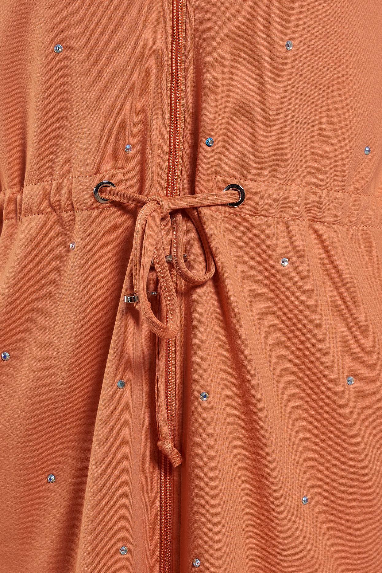 Tesettür giyim TURUNCU TAŞLI PANTOLONLU EŞOFMAN TAKIM 44702