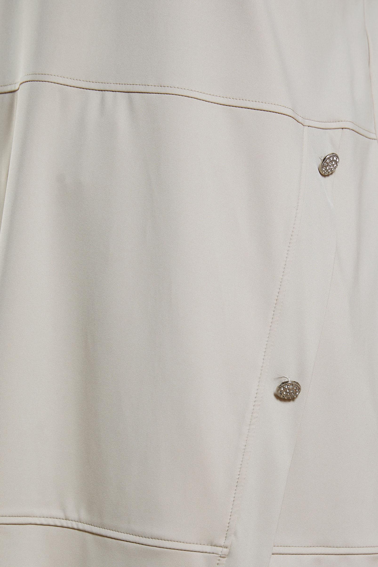 Tesettür giyim BEJ DÜĞME DETAYLI EŞOFMAN TAKIM 44705