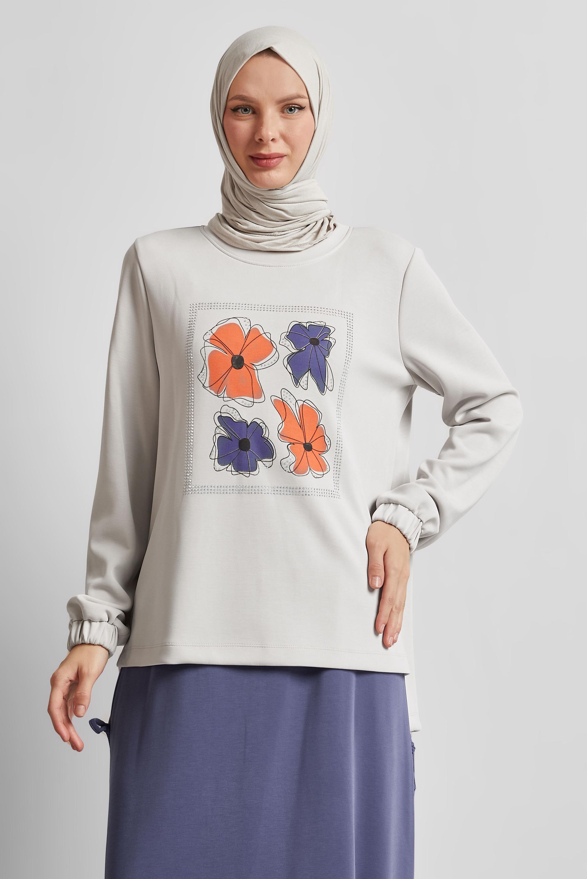 Vêtements hijab POURPRE ENSEMBLE DE SURVÊTEMENT JUPE 44725