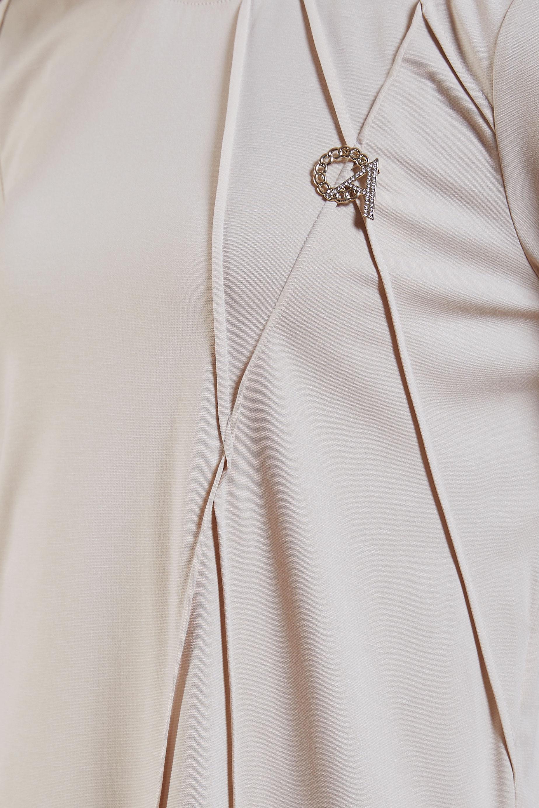 Tesettür giyim KUM BROŞ DETAYLI ETEKLİ EŞOFMAN TAKIM 44726