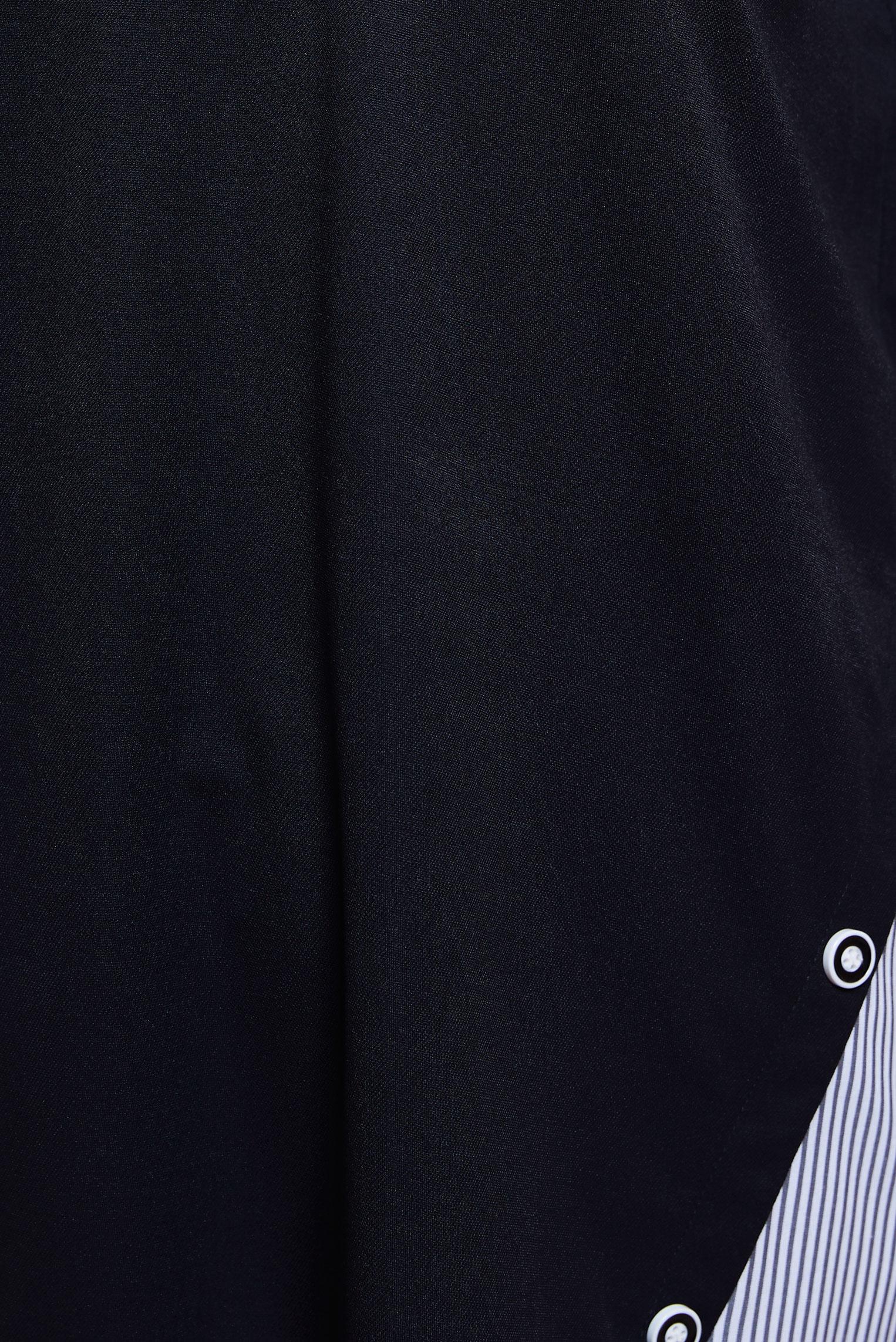 Tesettür giyim SİYAH ÇİZGİLİ EŞOFMAN TUNİK 44750