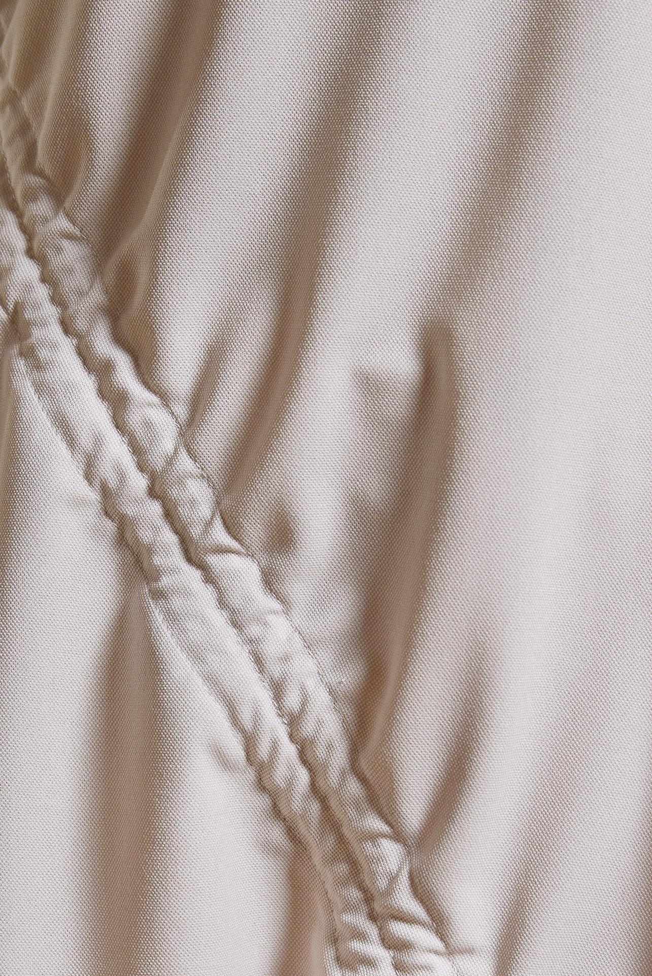 Tesettür giyim BEJ BÜZGÜ DETAYLI EŞOFMAN TUNİK 44766