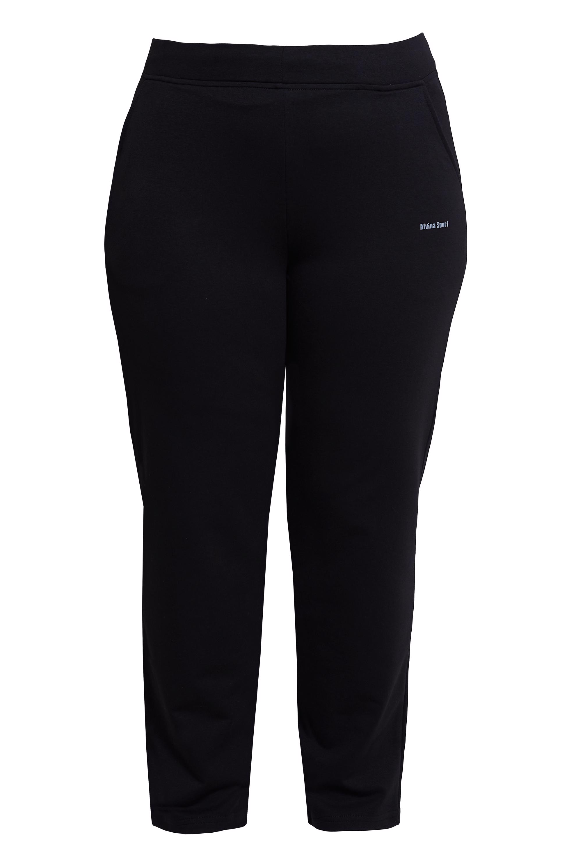 Tesettür giyim SİYAH BELİ LASTİKLİ BÜYÜK BEDEN EŞOFMAN ALTI 70394