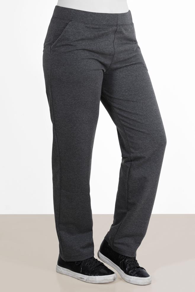 Hijab clothing BEIGE PLUS SIZE ELASTIC WAIST SWEATPANTS 70394 - ALVİNA