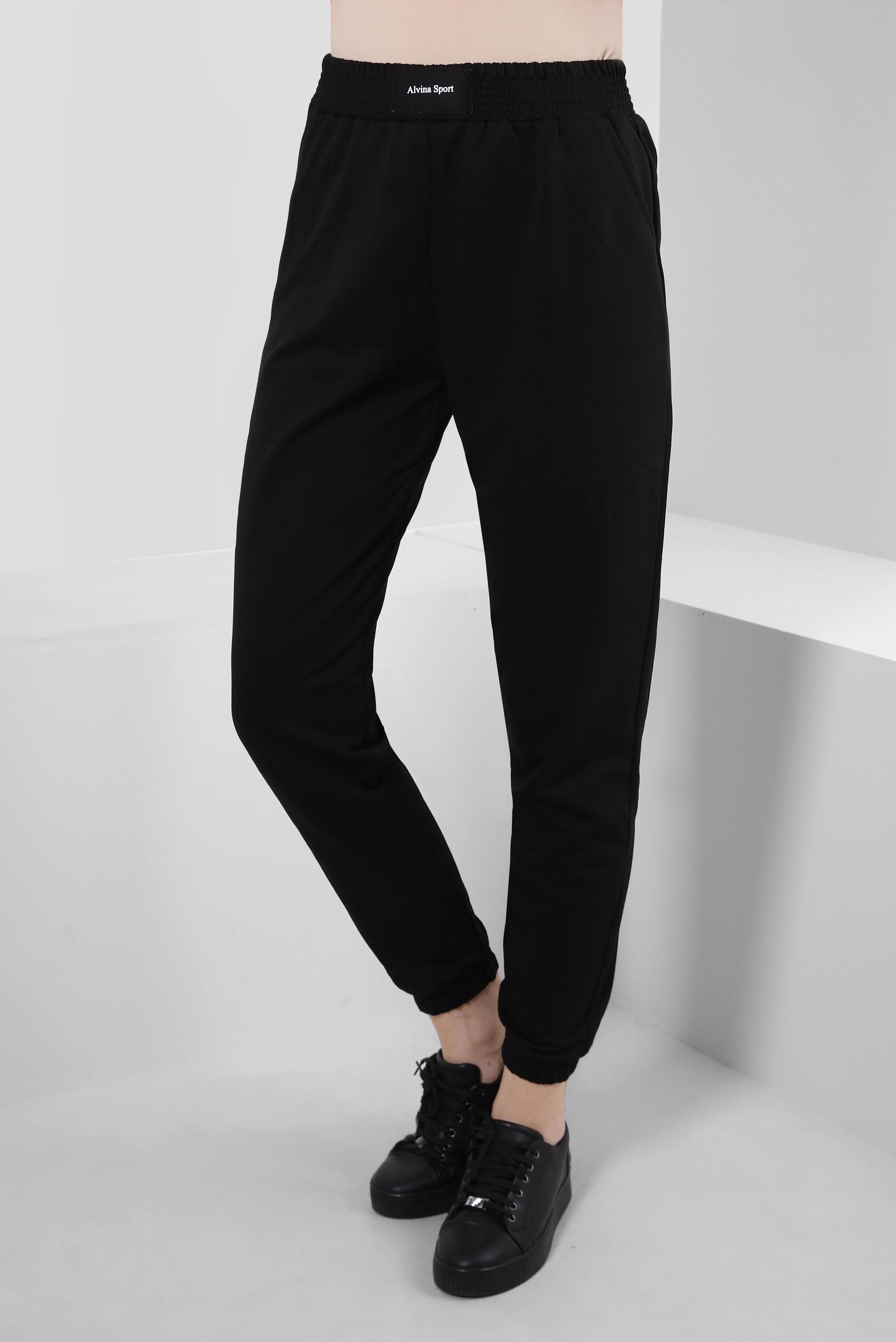 Vêtements hijab NOIR PANTALON DE SWEAT JAMBES ÉLASTIQUES 70397