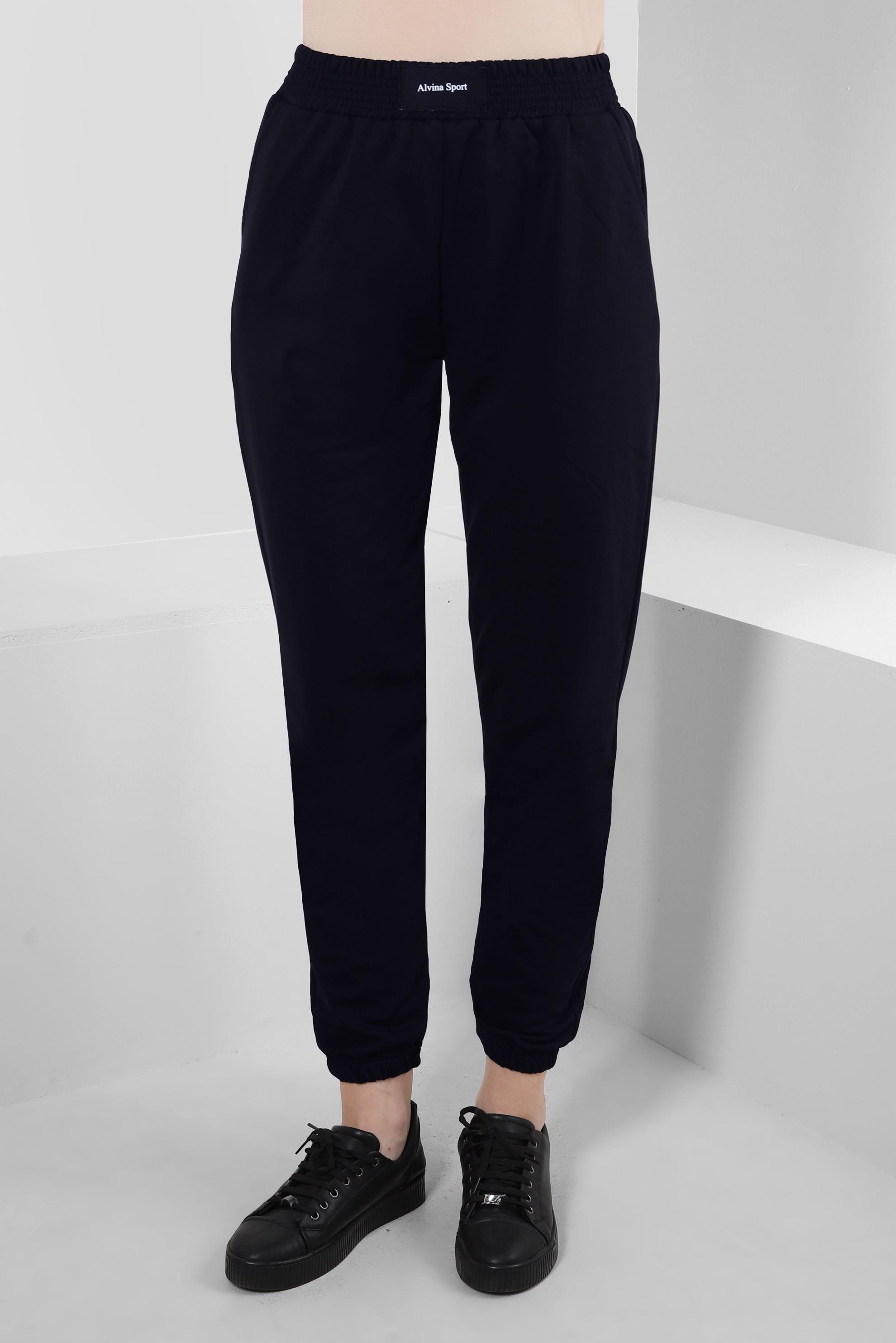 Hijab clothing NAVY BLUE ELASTIC LEGS SWEATPANTS 70397