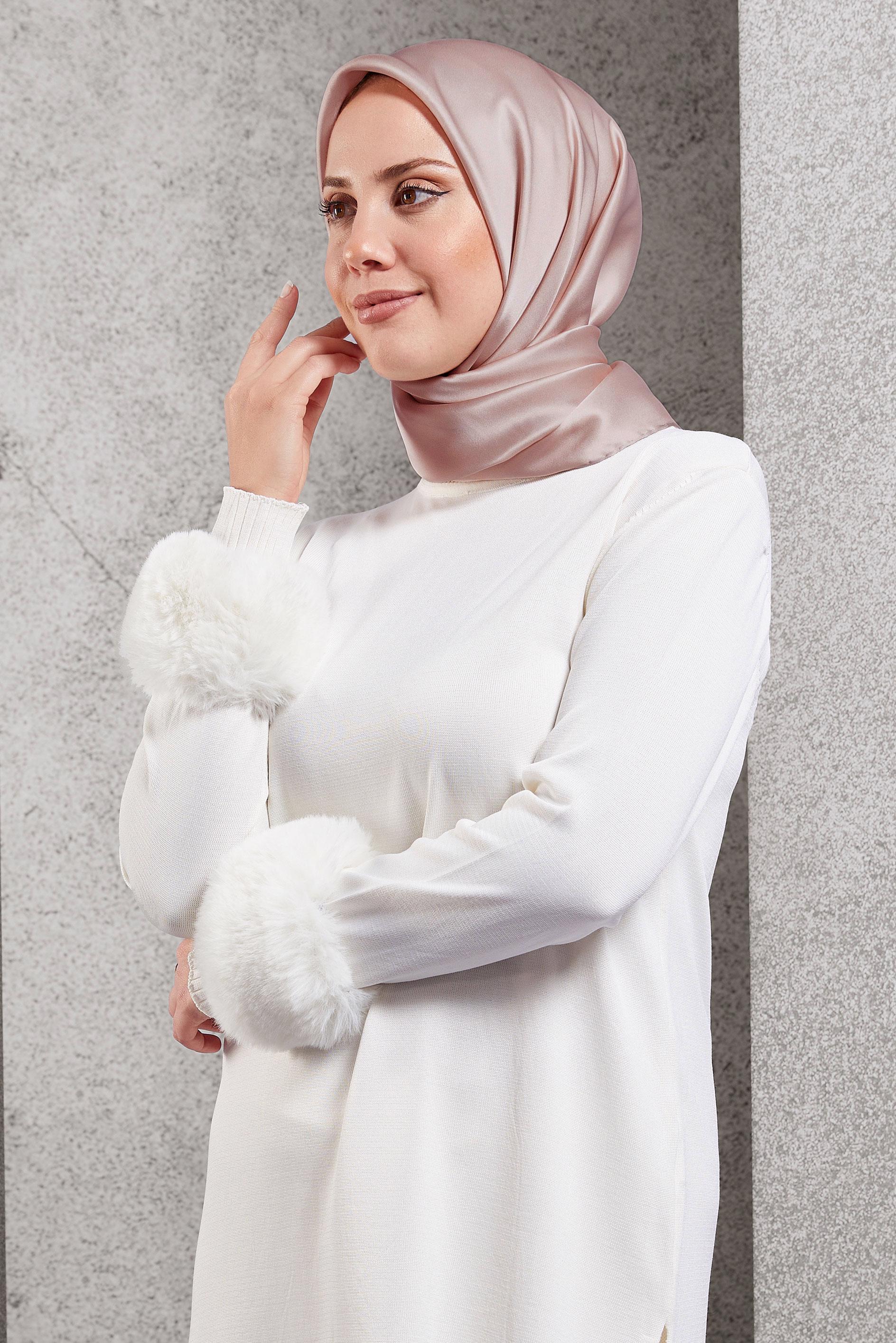 Hijab clothing POWDER ALVINA SILK SCARF 8056