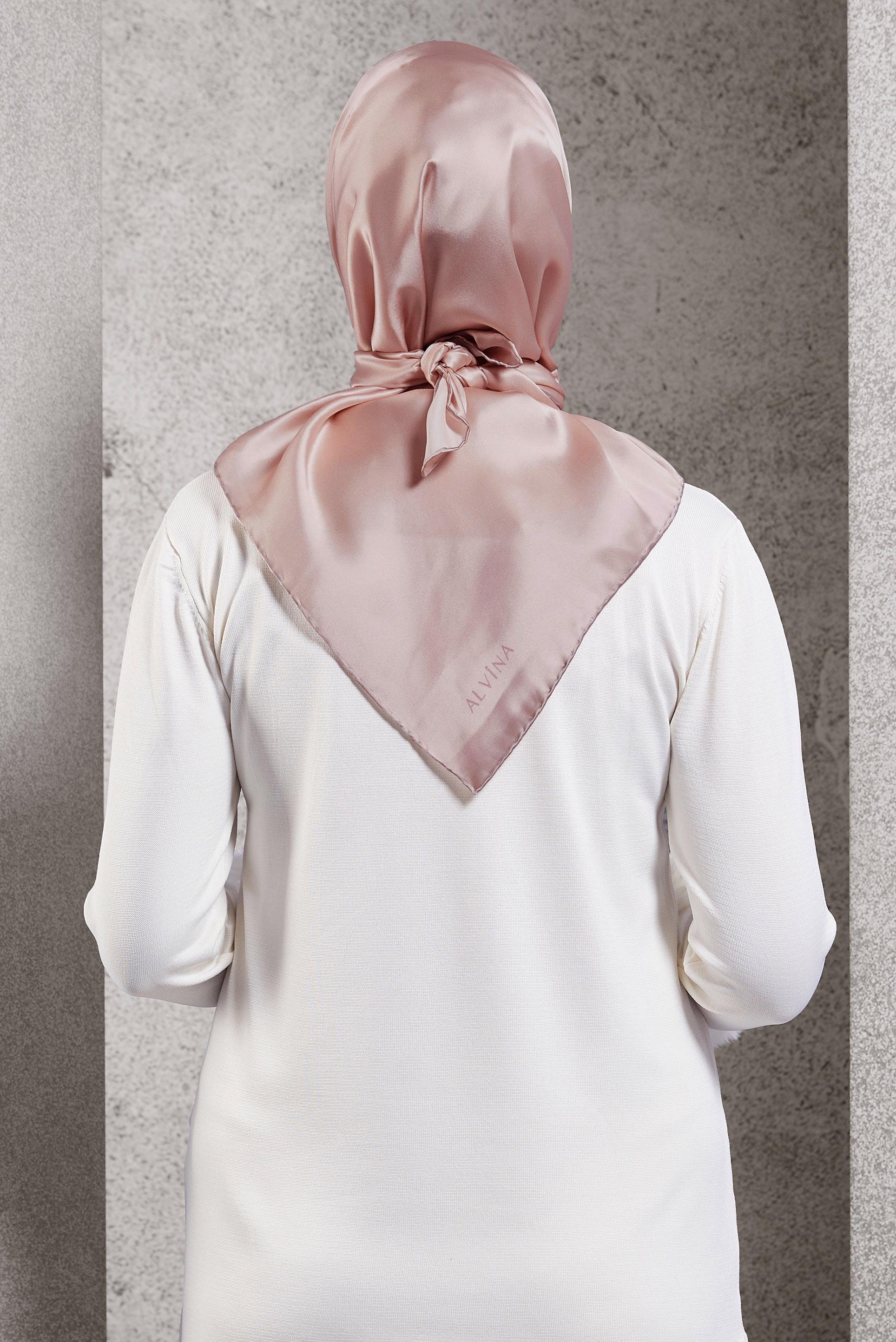 Hijab clothing POWDER ALVINA SILK SCARF 8056