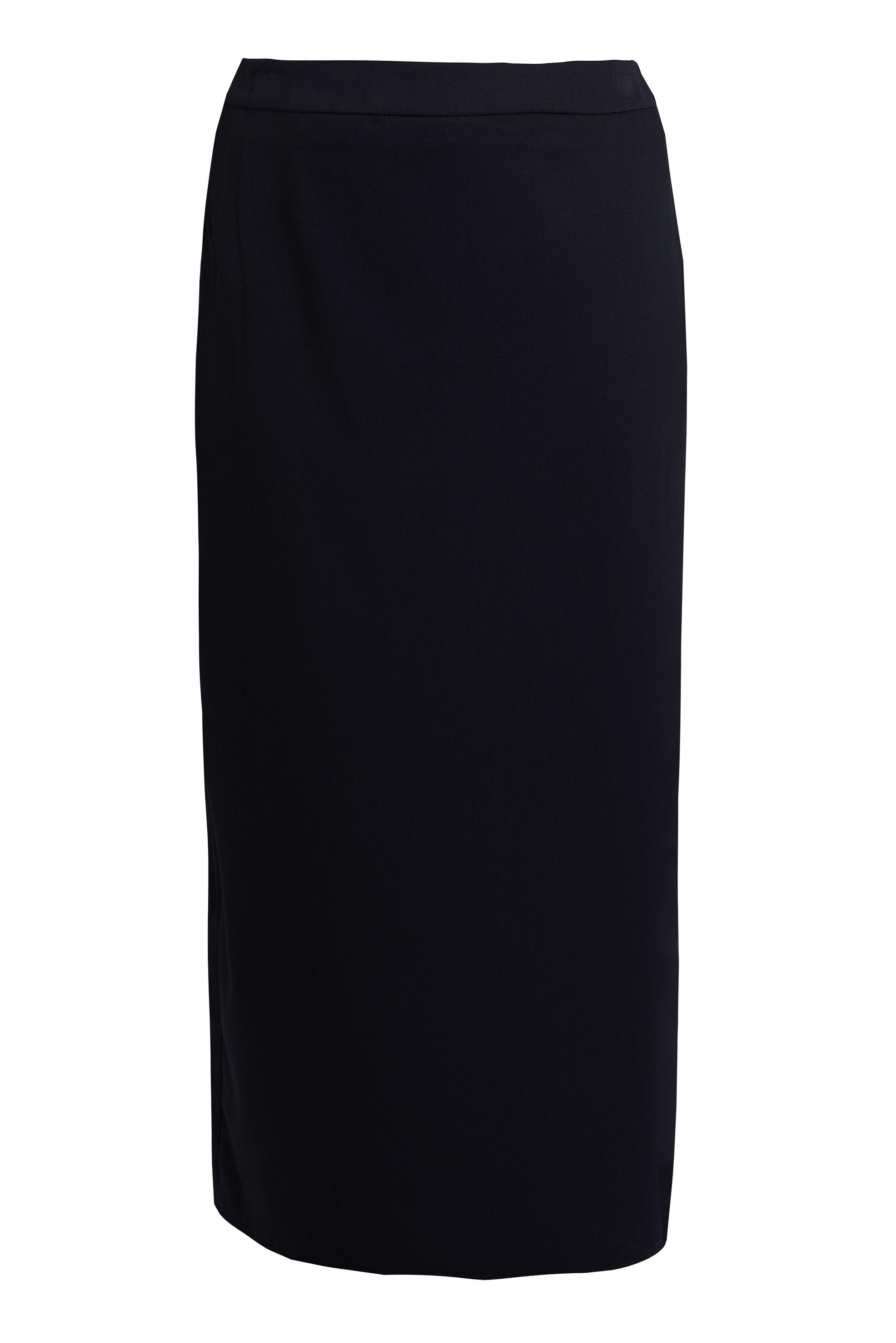 Tesettür giyim SİYAH DÜZ KESİM BÜYÜK BEDEN ETEK 60556