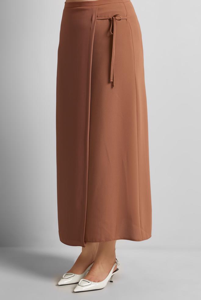 Hijab clothing ORANGE TIED SKIRT 60570 - ALVİNA