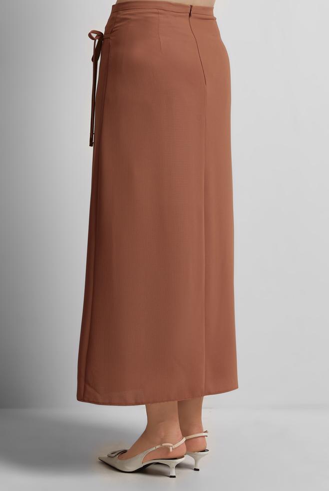 Hijab clothing ORANGE TIED SKIRT 60570 - ALVİNA