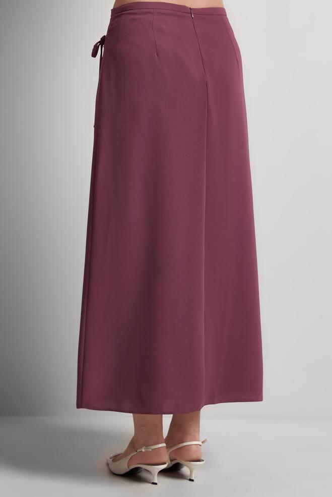 Hijab clothing PINK TIED SKIRT 60570 - ALVİNA