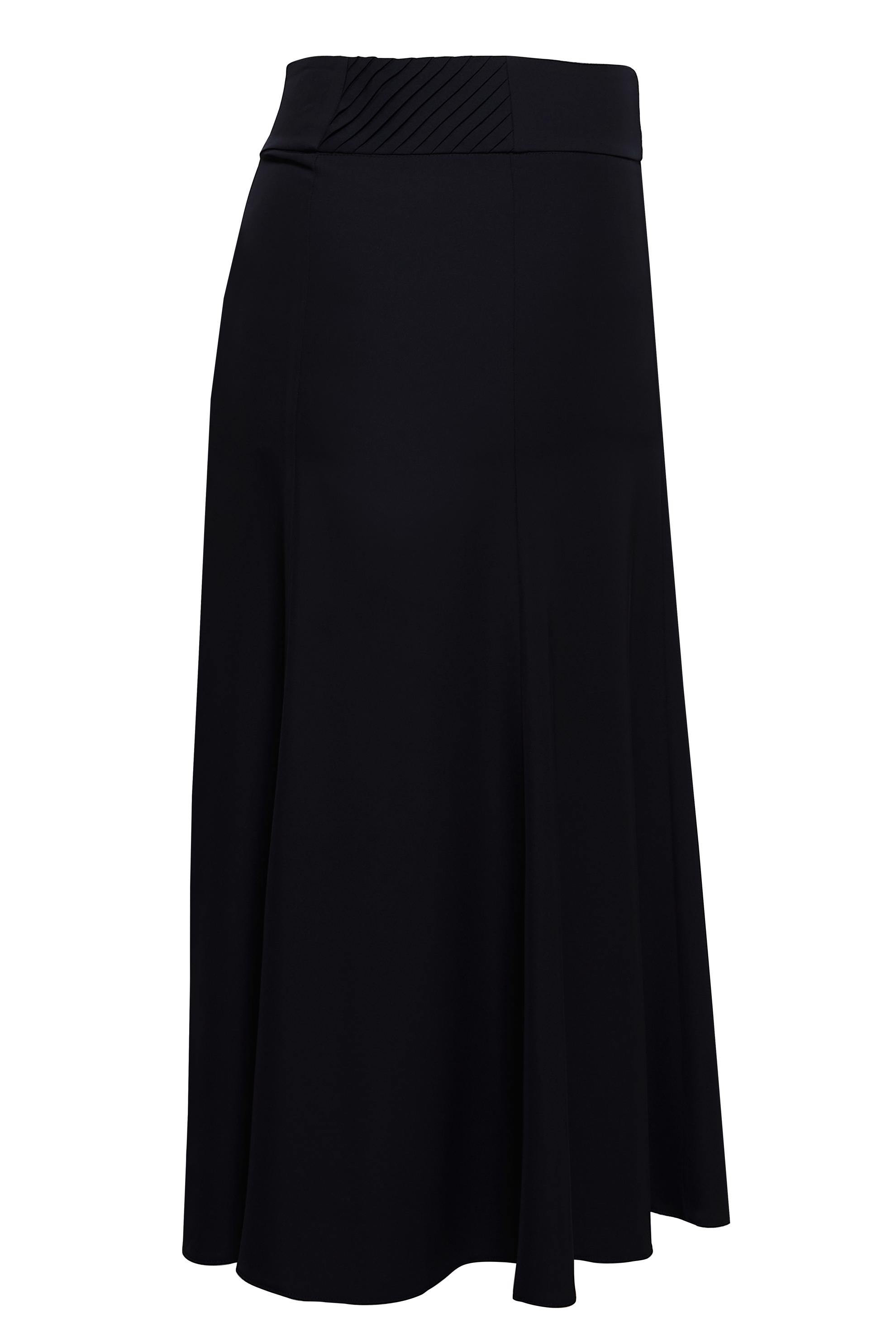 Tesettür giyim SİYAH BÜYÜK BEDEN ÇAN ETEK 60573