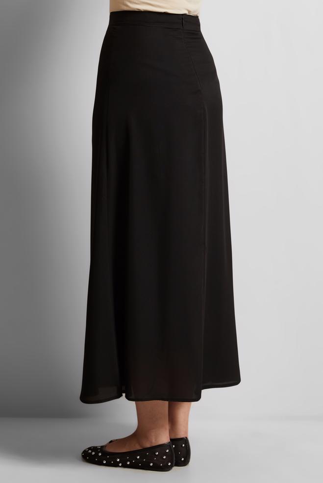 Hijab clothing BLACK A-LINE SKIRT 60577 - ALVİNA