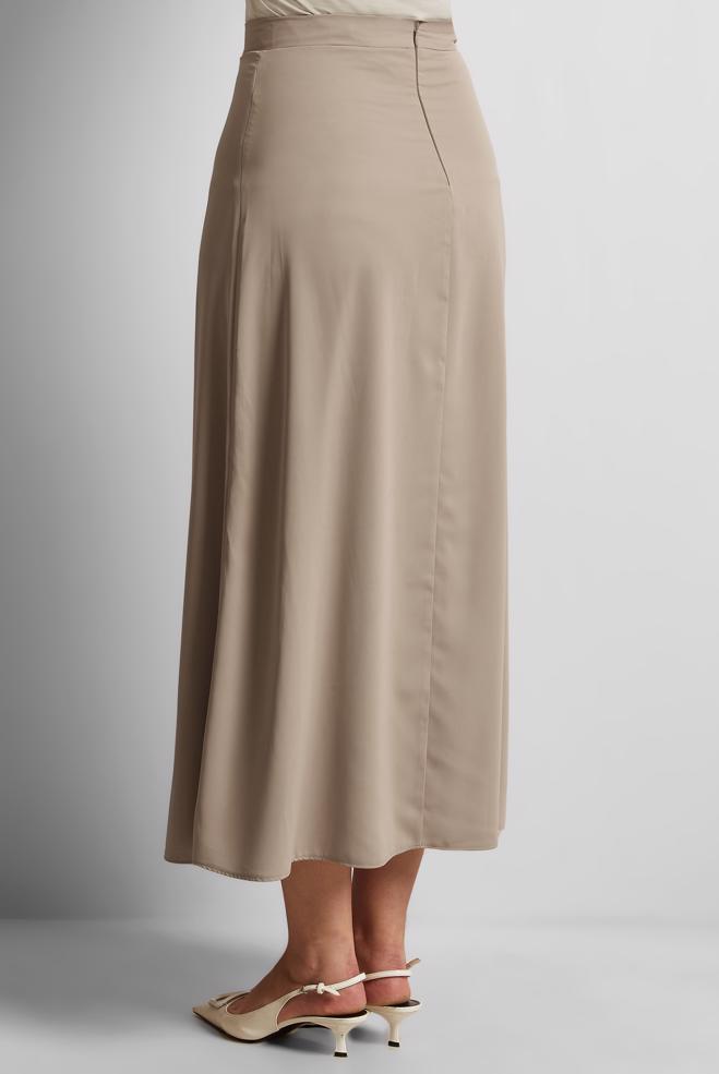 Hijab clothing BROWN A-LINE SKIRT 60577 - ALVİNA