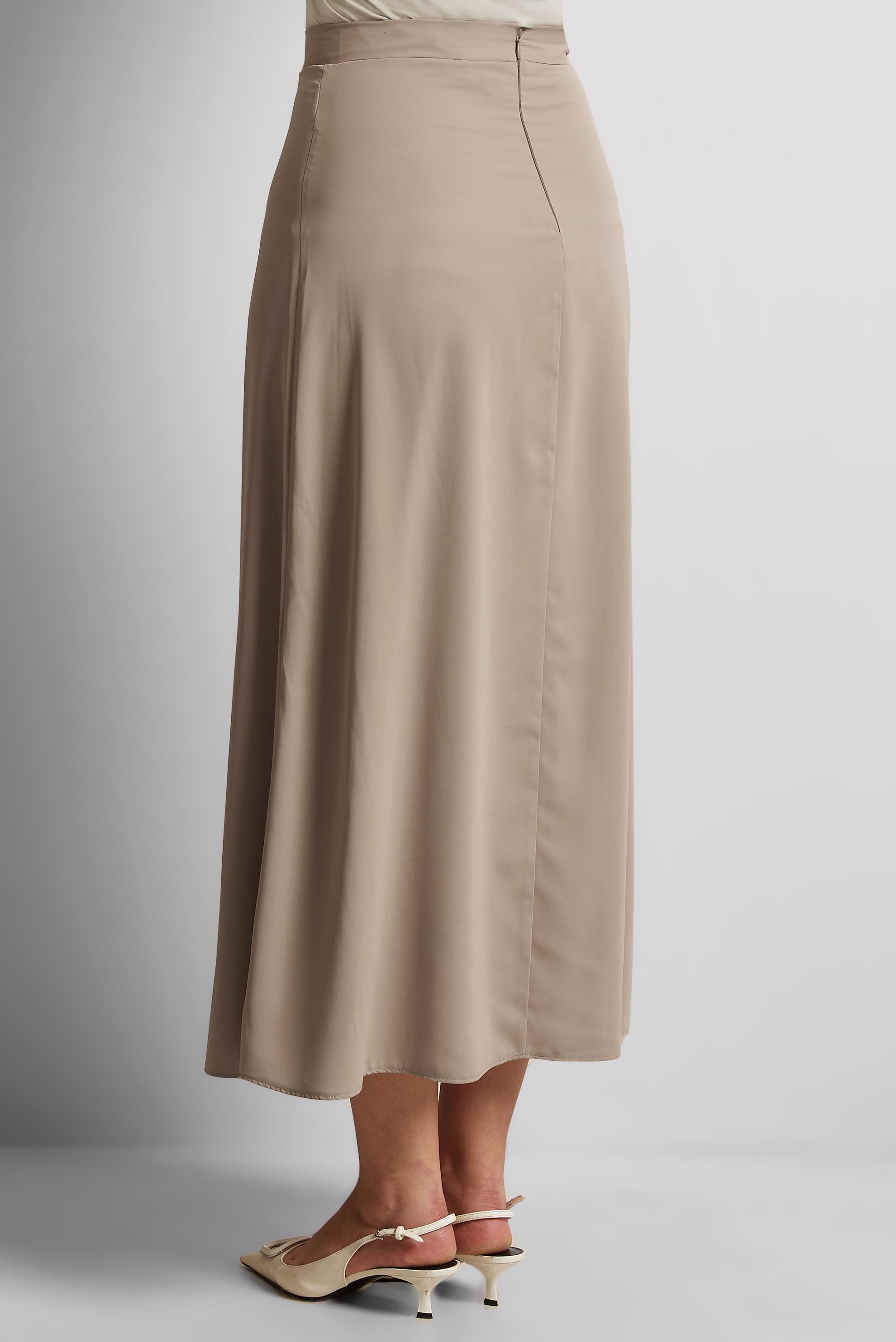 Tesettür giyim KAHVE A KESİM ETEK 60577