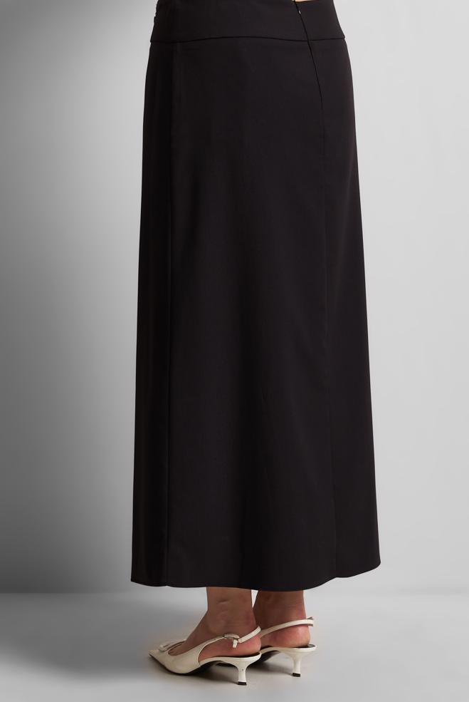 Hijab clothing BLACK STRAIGHT CUT SKIRT 60579 - ALVİNA