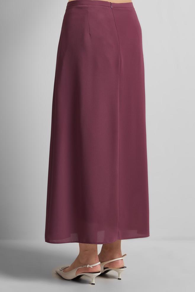 Hijab clothing PINK STRAIGHT CUT SKIRT 60585 - ALVİNA