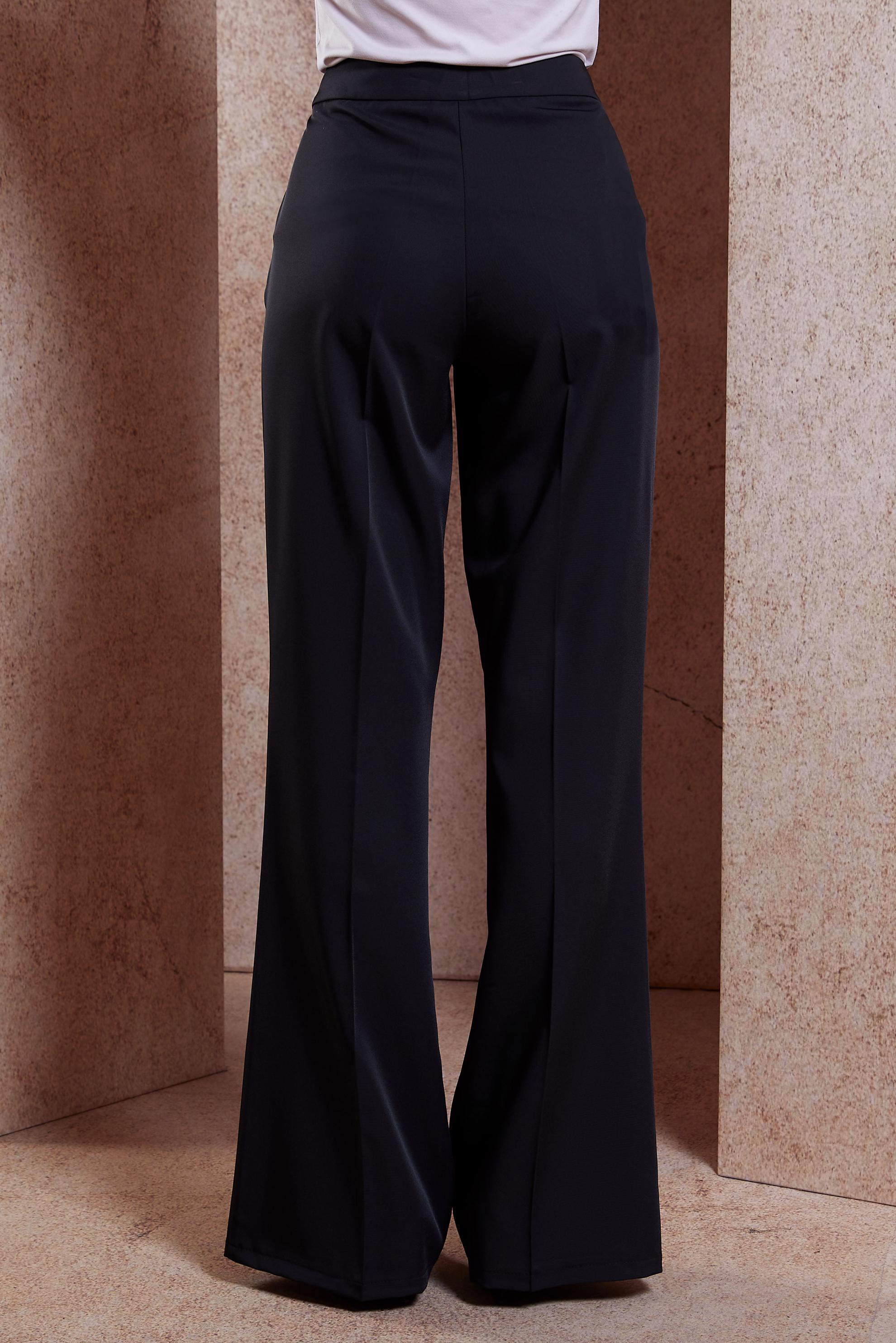 Tesettür giyim SİYAH İSPANYOL PAÇA PANTOLON 70545