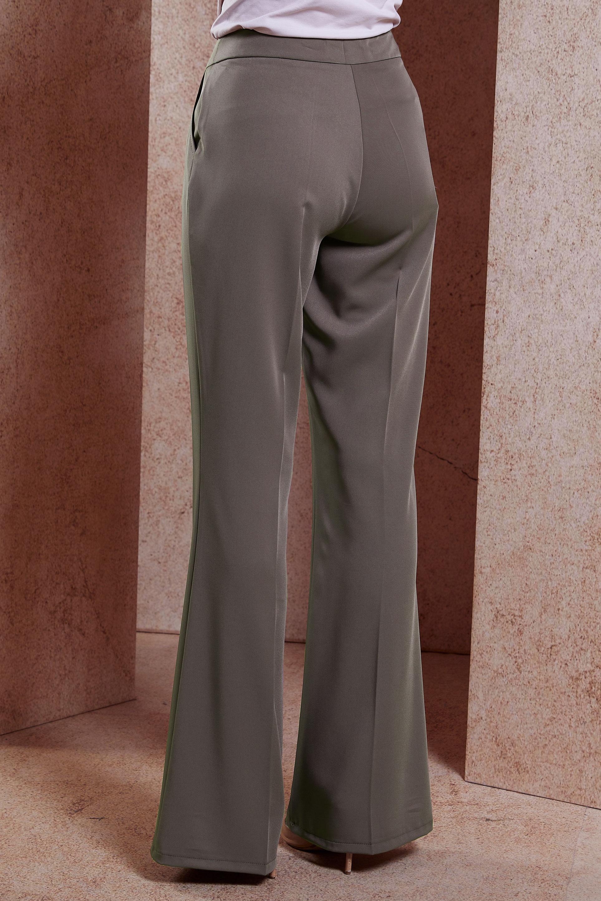 Tesettür giyim VİZON İSPANYOL PAÇA PANTOLON 70545