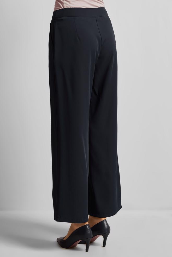 Hijab clothing NAVY BLUE BUTTON DETAILED PANTS 70552 - ALVİNA