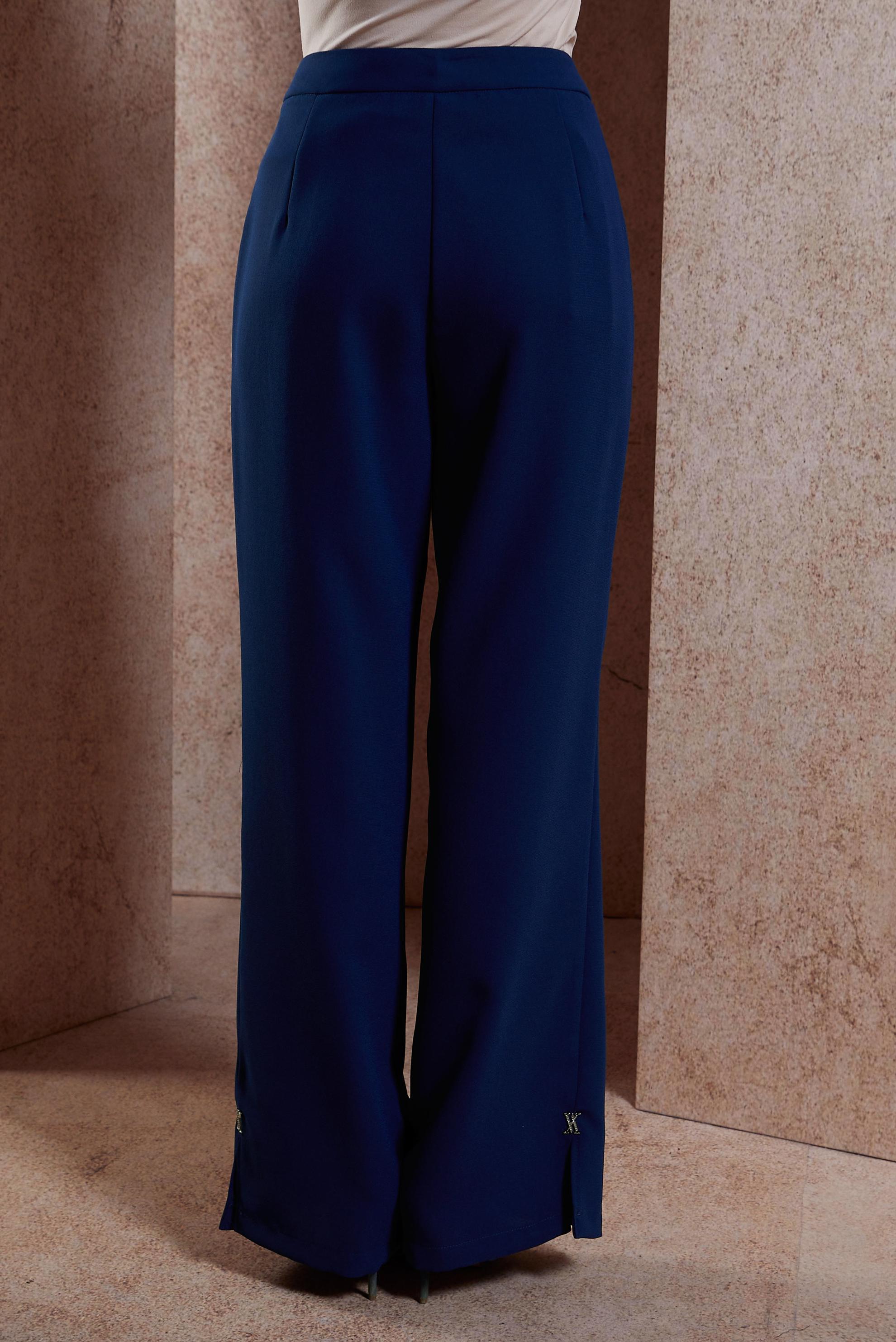 Tesettür giyim LACİVERT GENİŞ PAÇA PANTOLON 70604