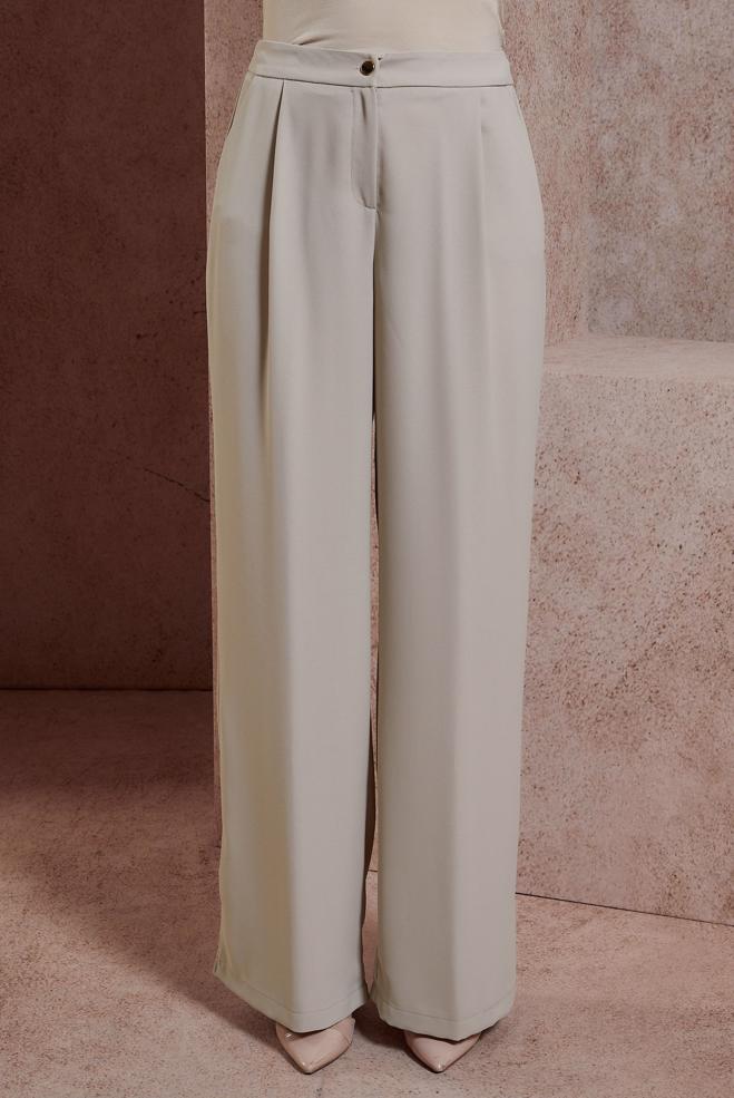 Tesettür giyim  GENİŞ PAÇA PANTOLON 70604 - ALVİNA