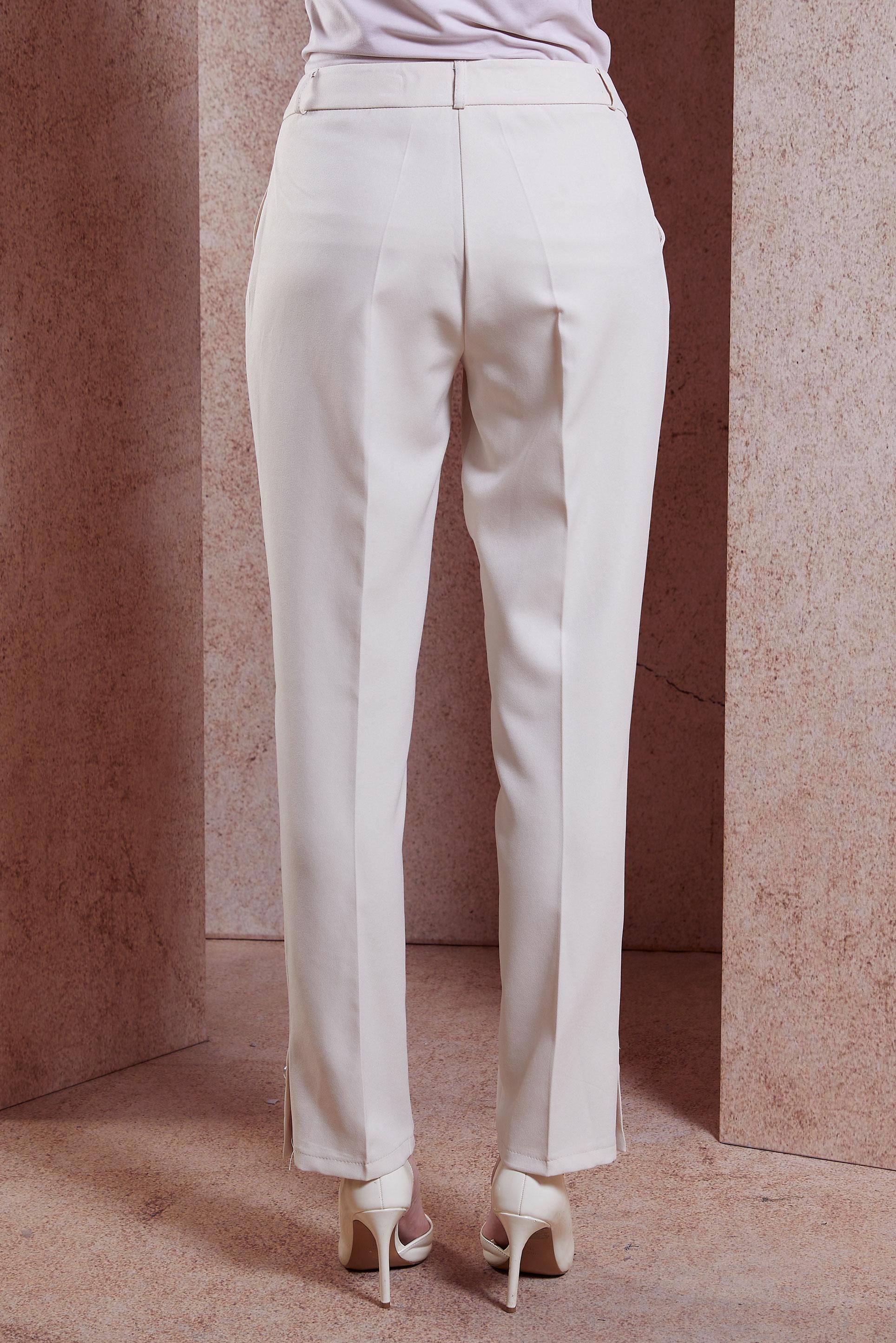 Hijab clothing ECRU PANTS WITH BUTTON DETAIL 70703