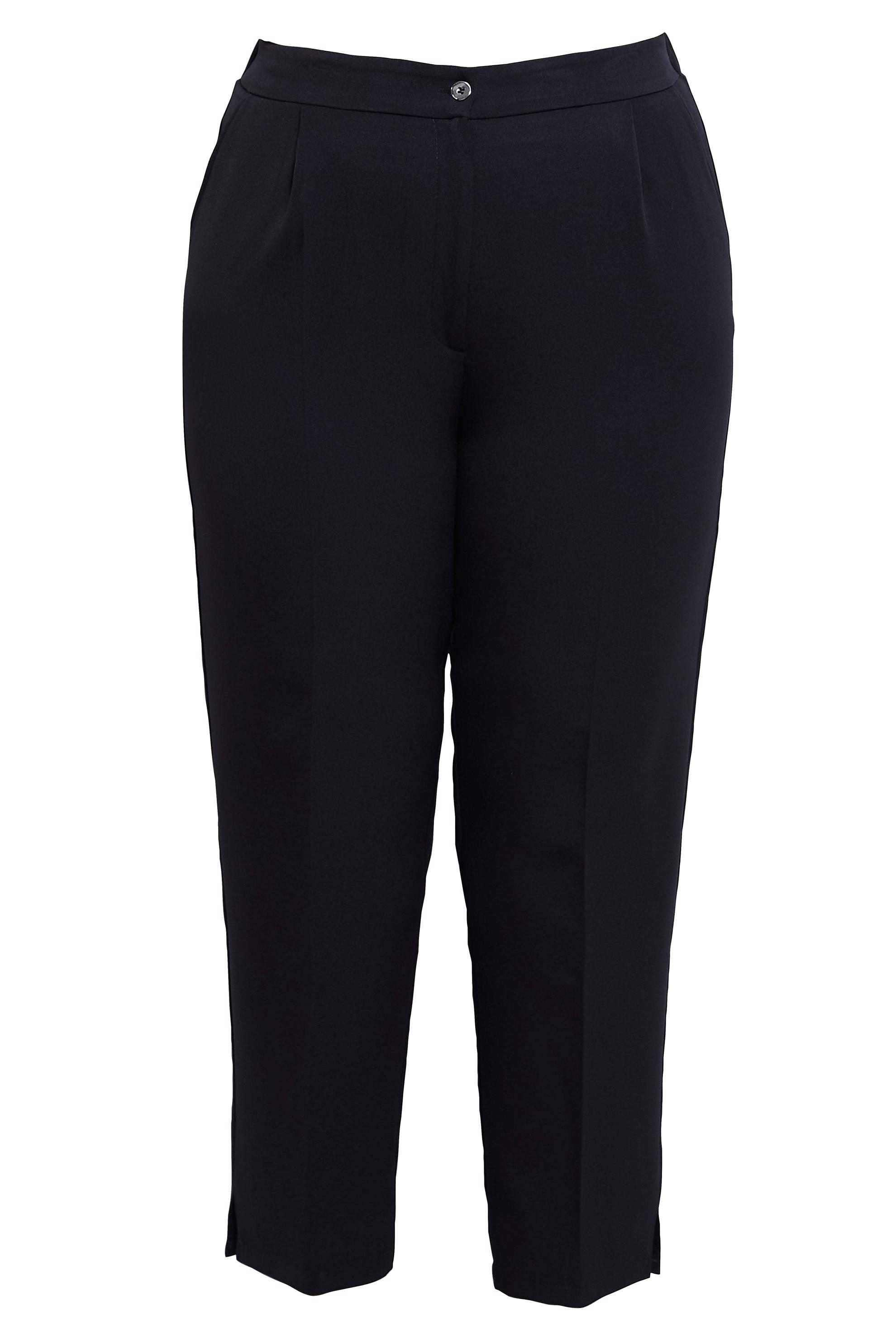 Vêtements hijab NOIR PANTALON TAILLE HAUTE GRANDE TAILLE 70705