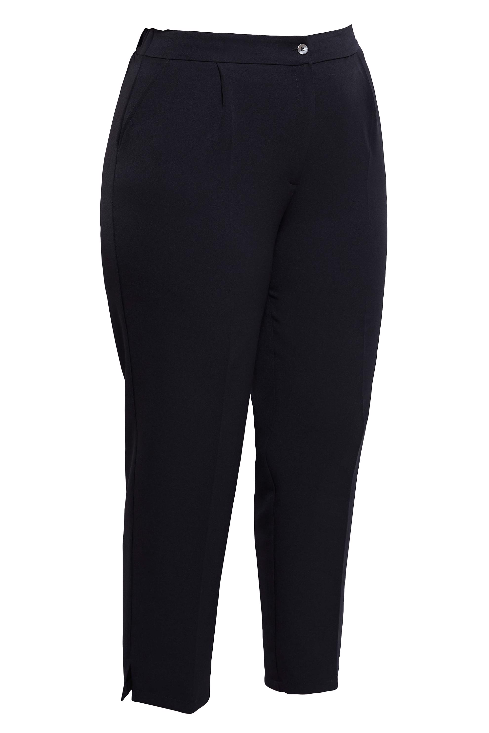 Vêtements hijab NOIR PANTALON TAILLE HAUTE GRANDE TAILLE 70705