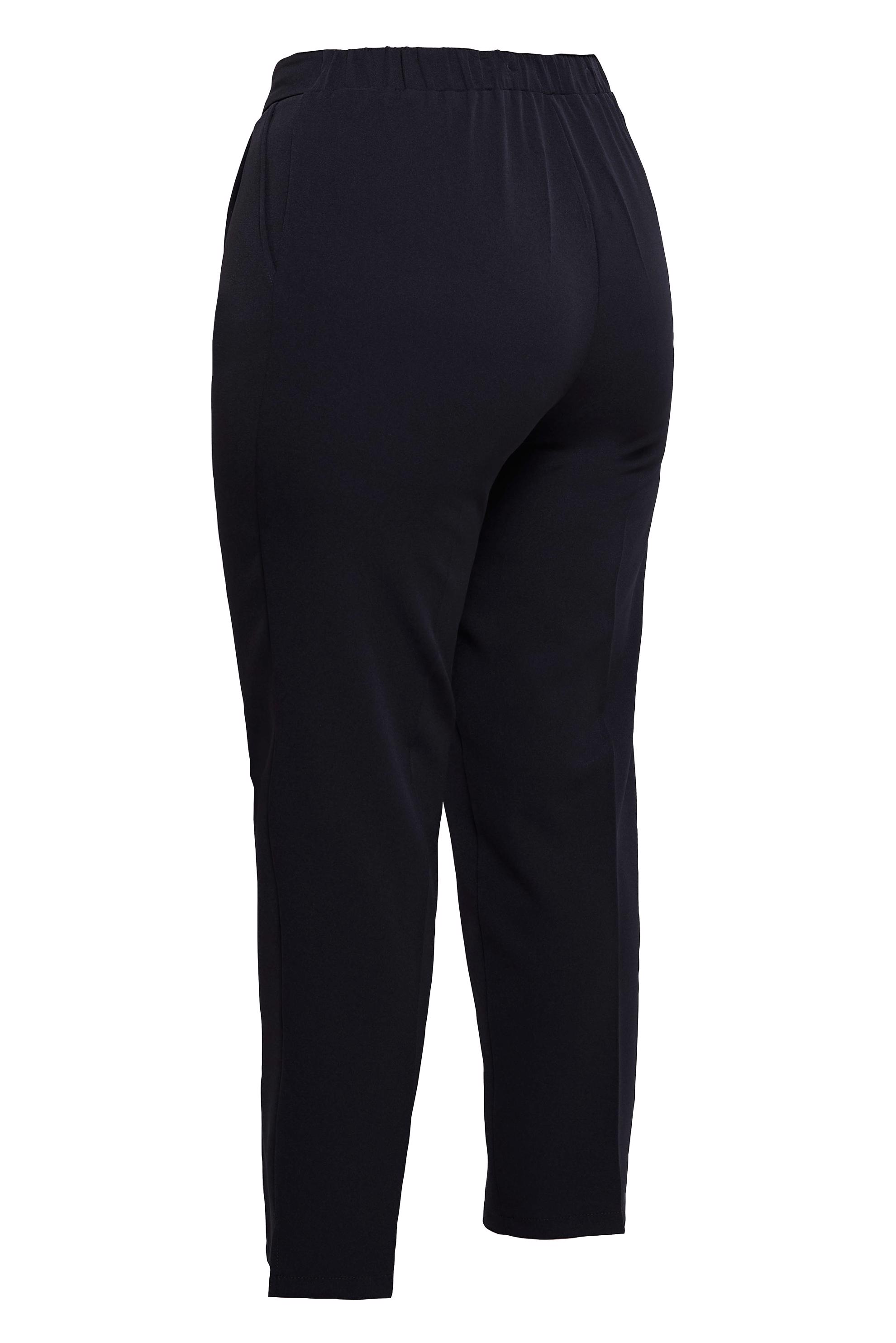 Vêtements hijab NOIR PANTALON TAILLE HAUTE GRANDE TAILLE 70705