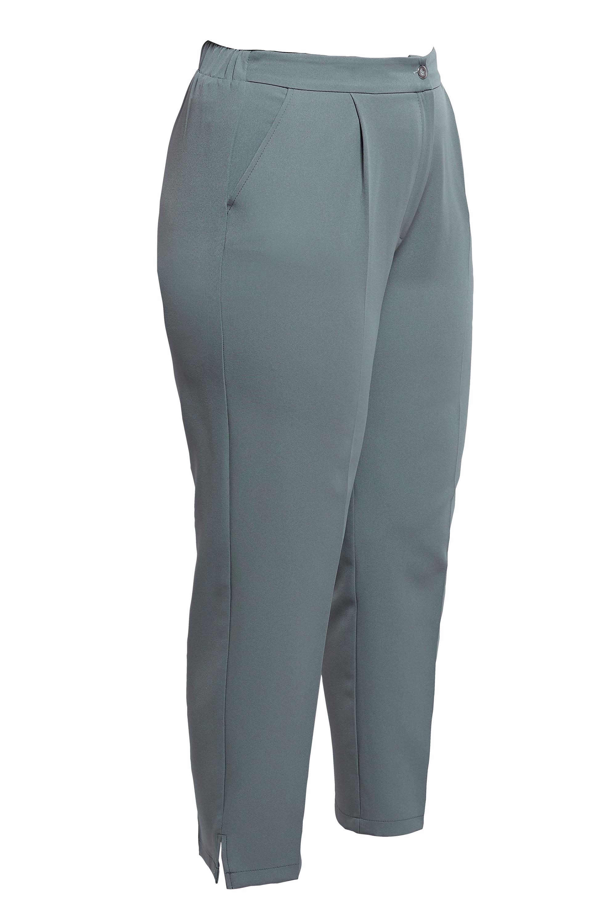 Vêtements hijab GRIS PANTALON TAILLE HAUTE GRANDE TAILLE 70705