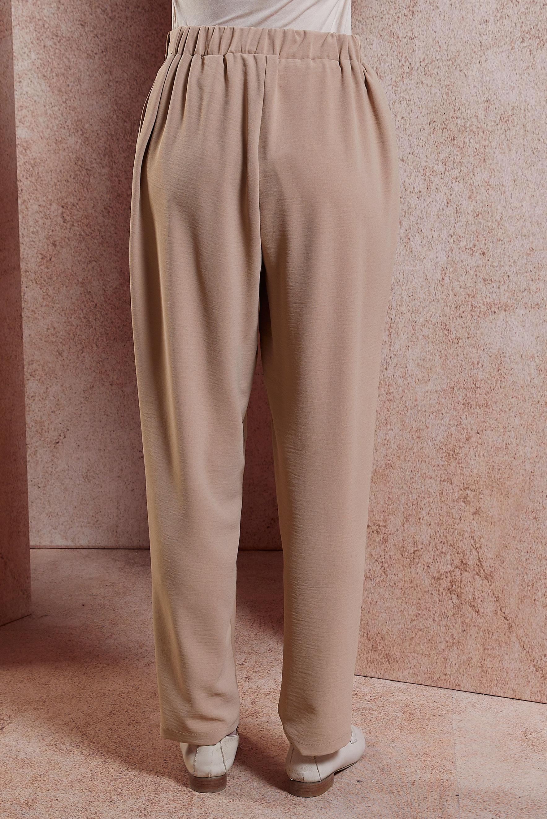 Tesettür giyim TABA HAVUÇ KESİM PANTOLON 70707