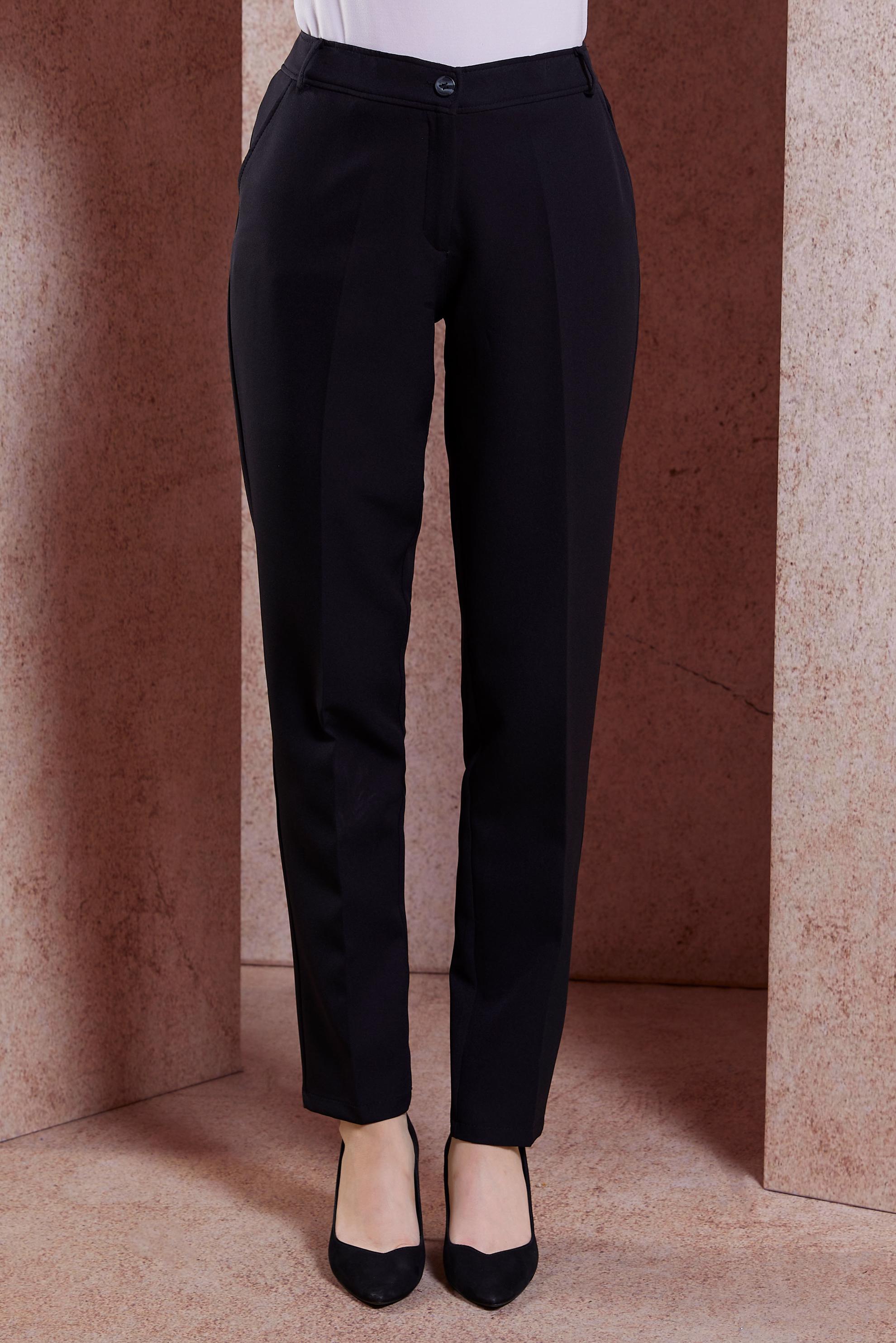 Tesettür giyim SİYAH YÜKSEL BEL PANTOLON 70713