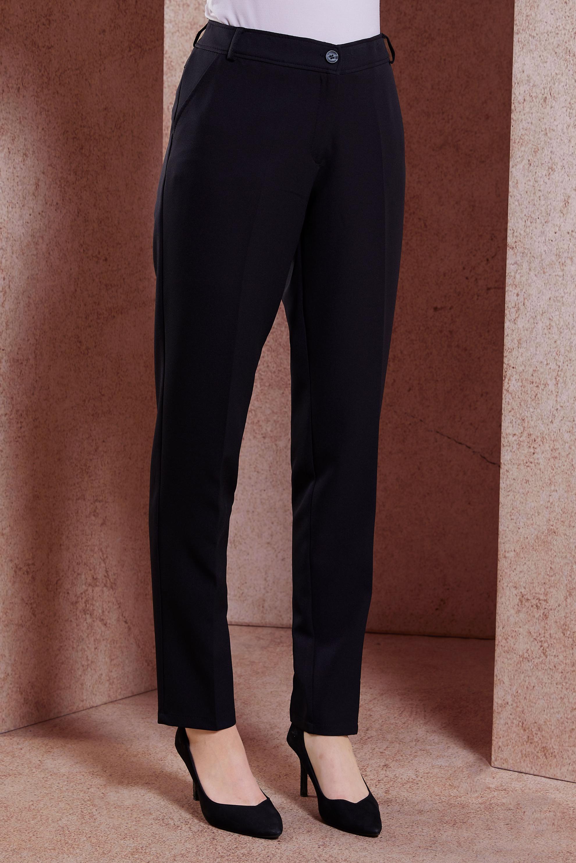 Tesettür giyim SİYAH YÜKSEL BEL PANTOLON 70713