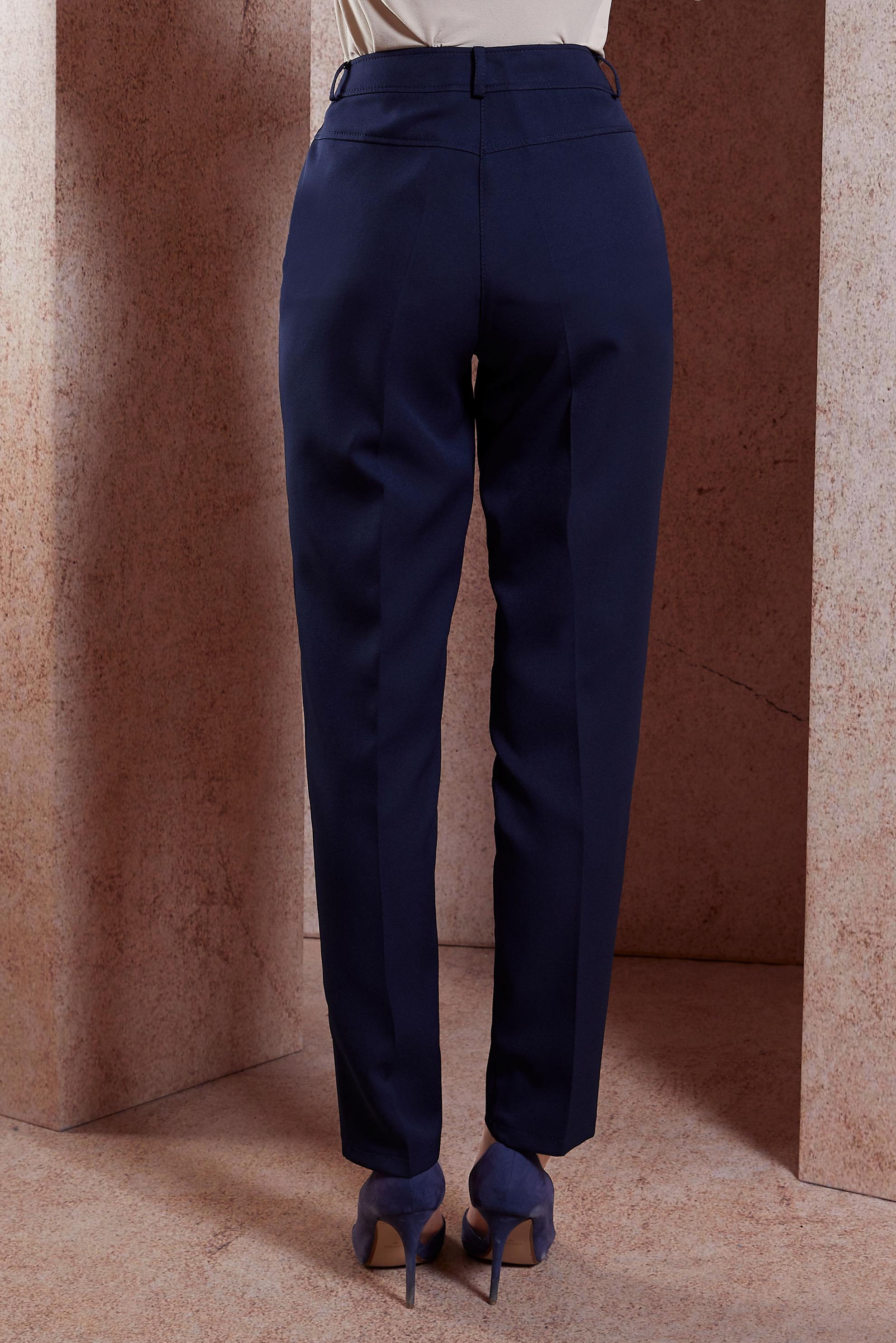 Tesettür giyim LACİVERT YÜKSEL BEL PANTOLON 70713