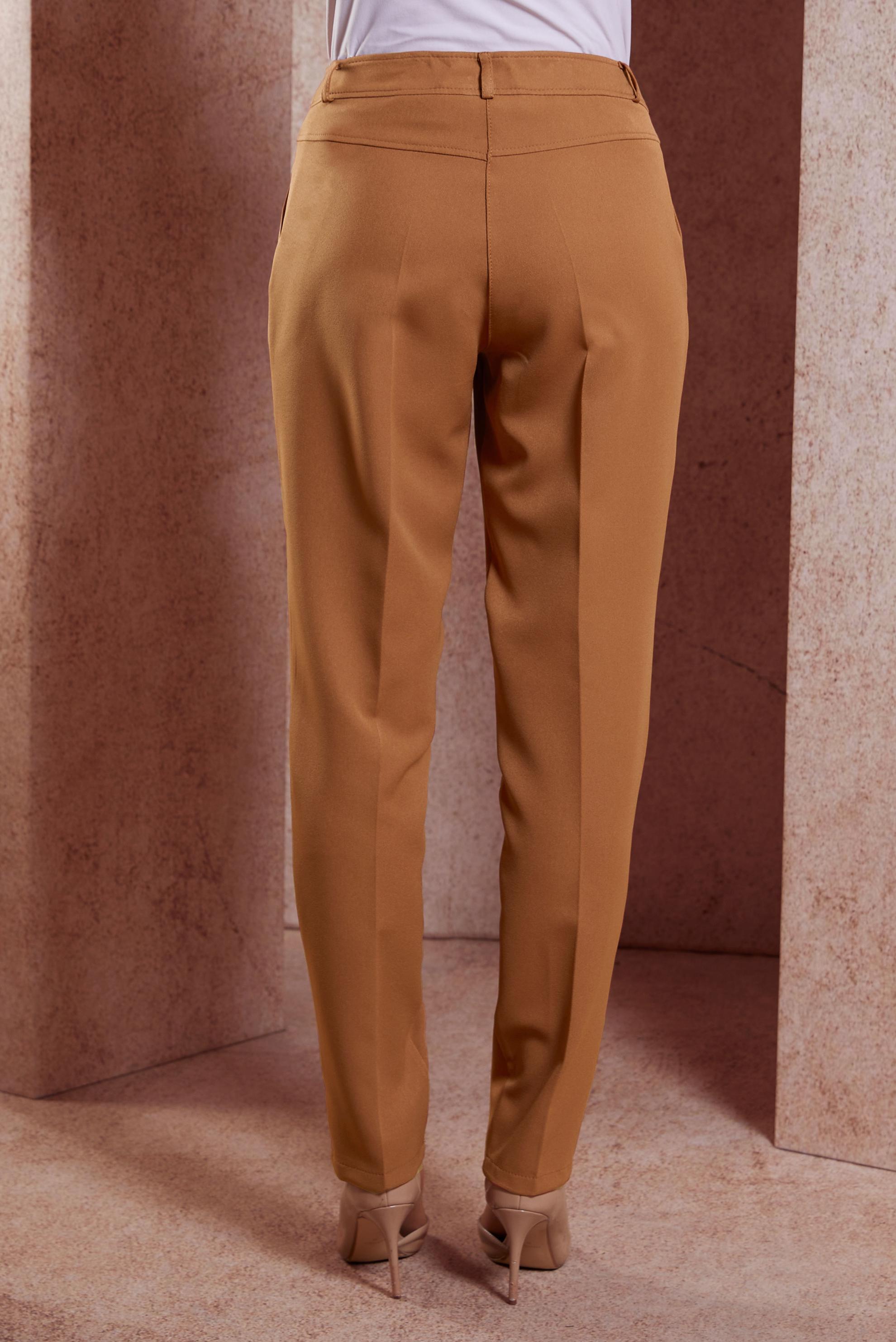 Tesettür giyim TABA YÜKSEL BEL PANTOLON 70713