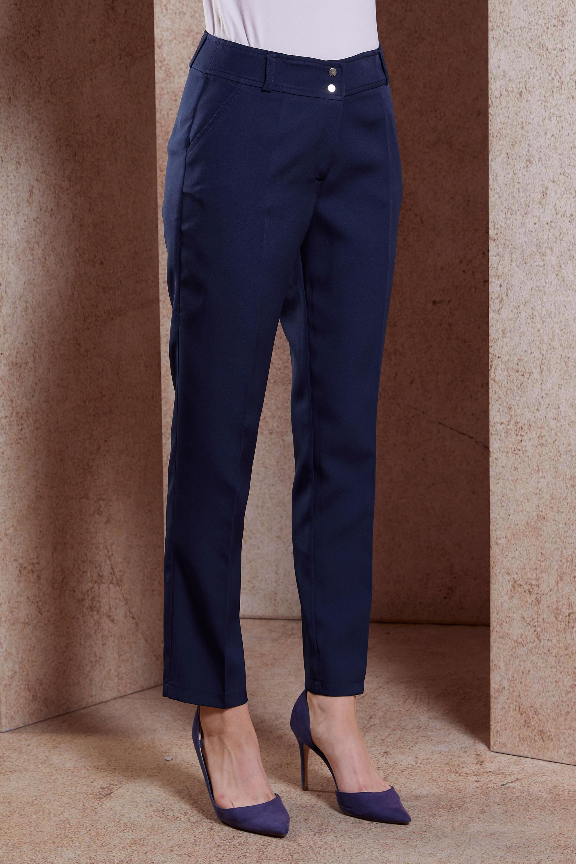 Tesettür giyim LACİVERT YÜKSEK BEL PANTOLON 70714