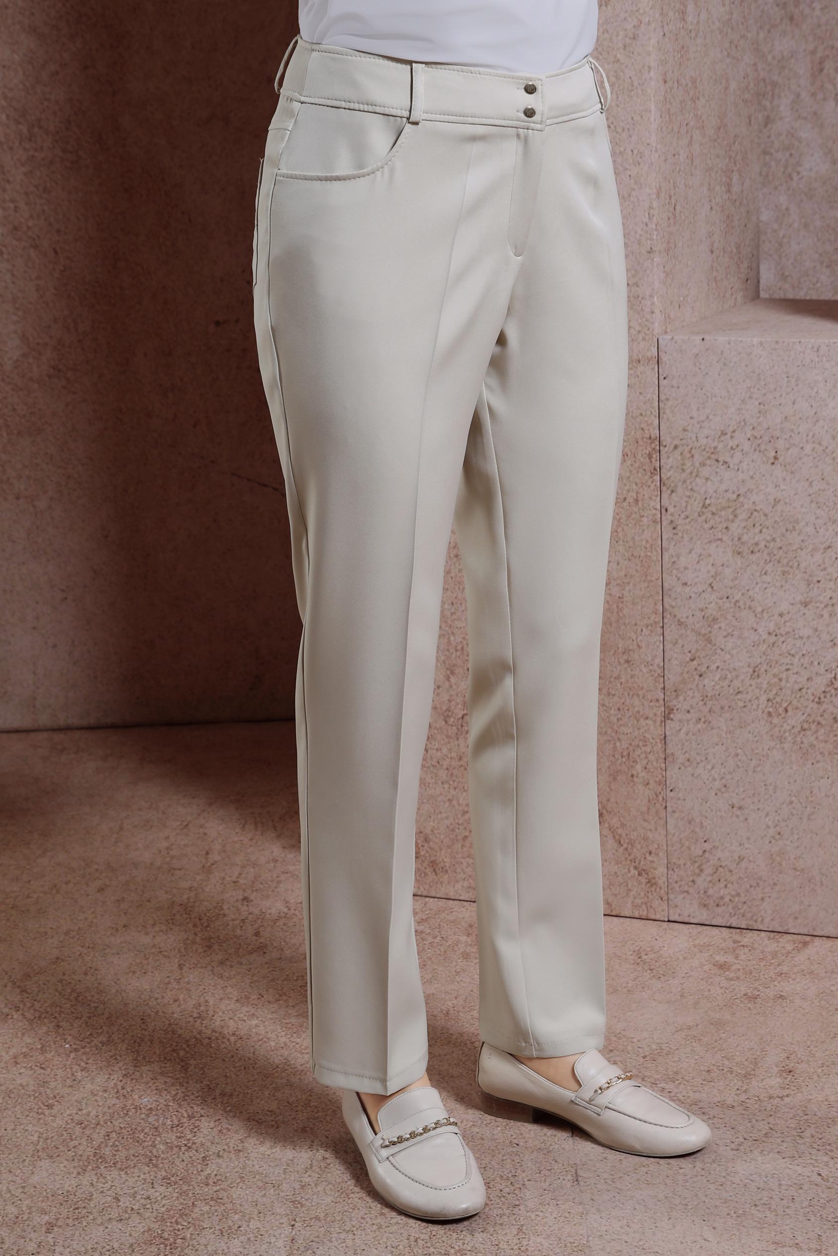 Tesettür giyim BEJ DAR PAÇA PANTOLON 70715