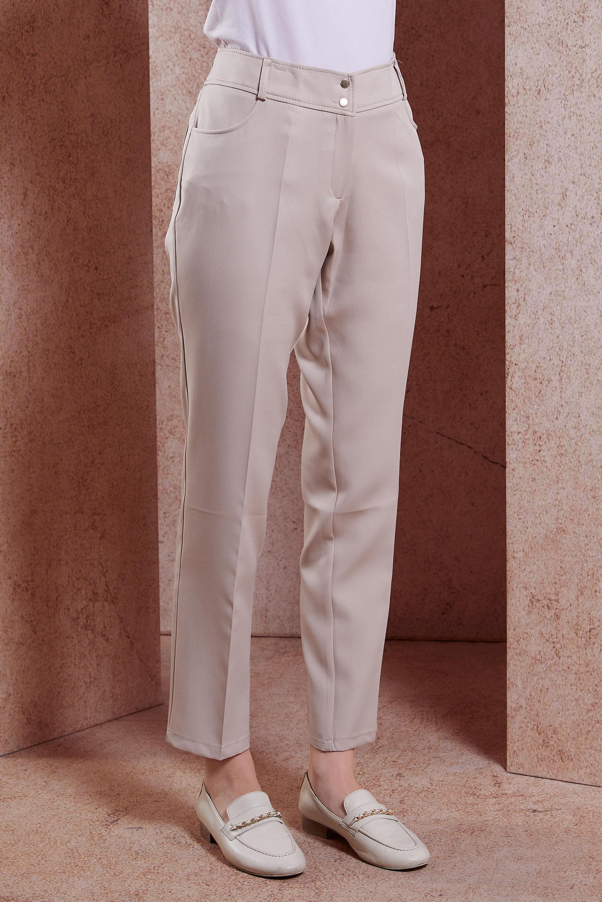 Tesettür giyim KUM DAR PAÇA PANTOLON 70715