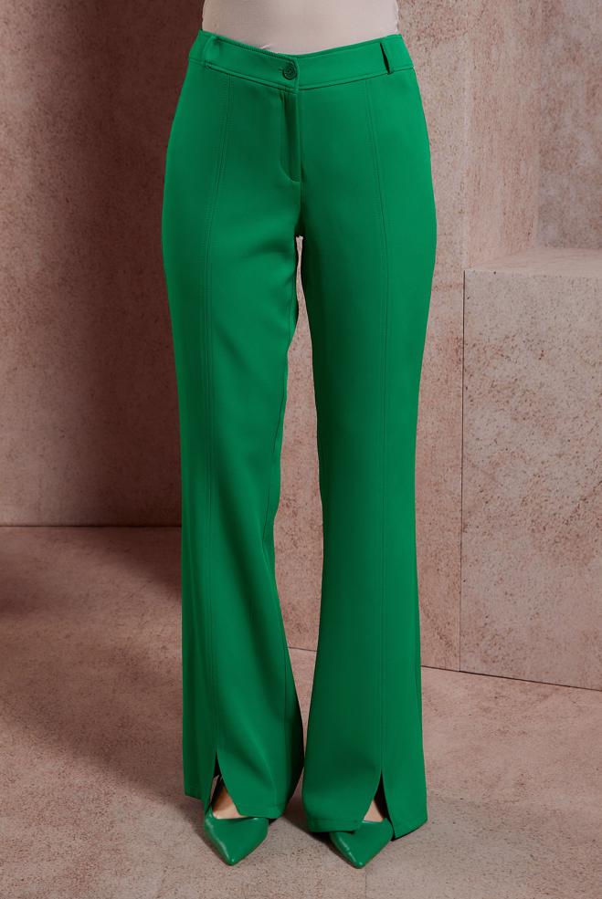 Tesettür giyim  YIRTMAÇ DETAYLI PANTOLON 70716 - ALVİNA