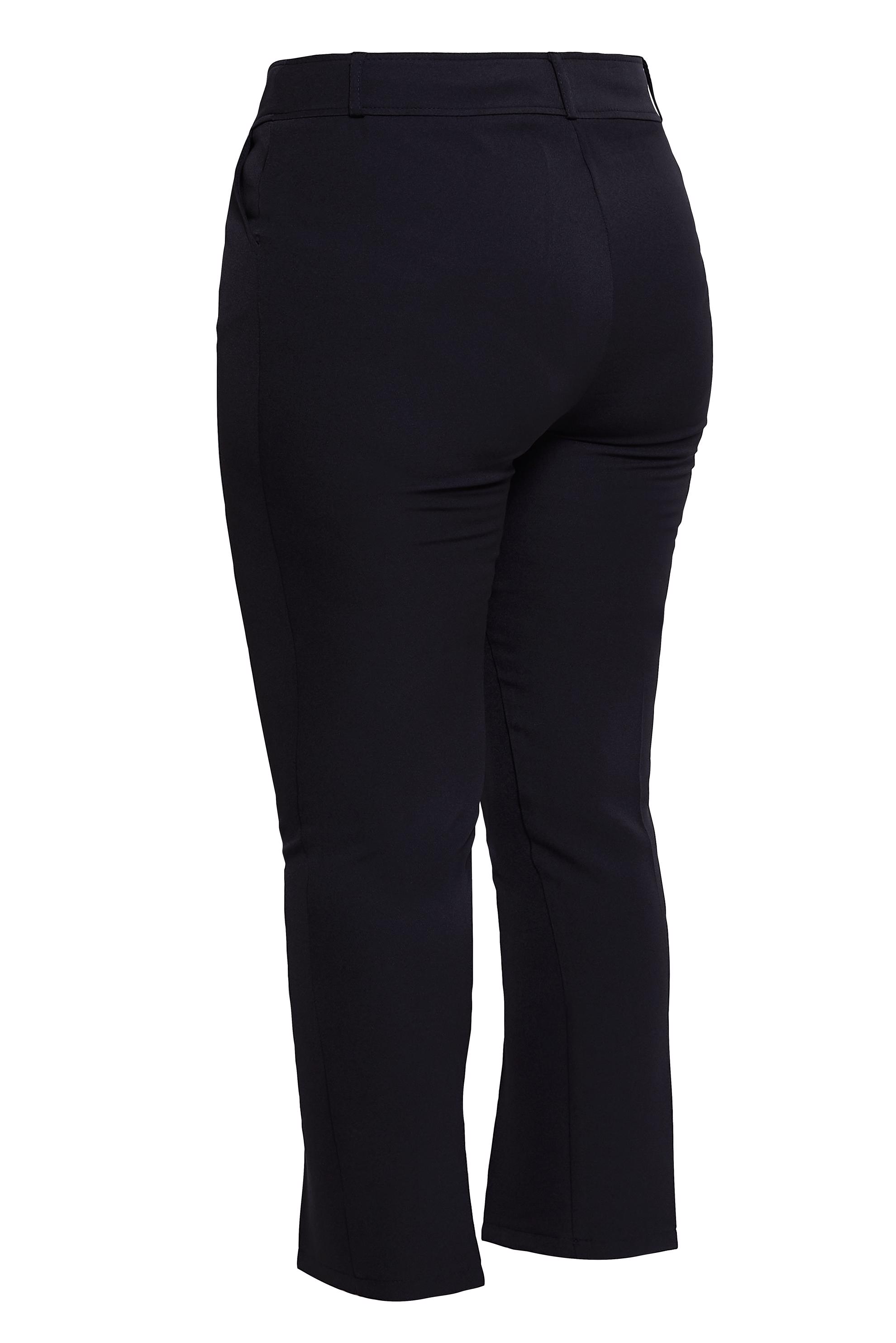 Vêtements hijab NOIR PANTALON JAMBES SKINNY GRANDE TAILLE 70717