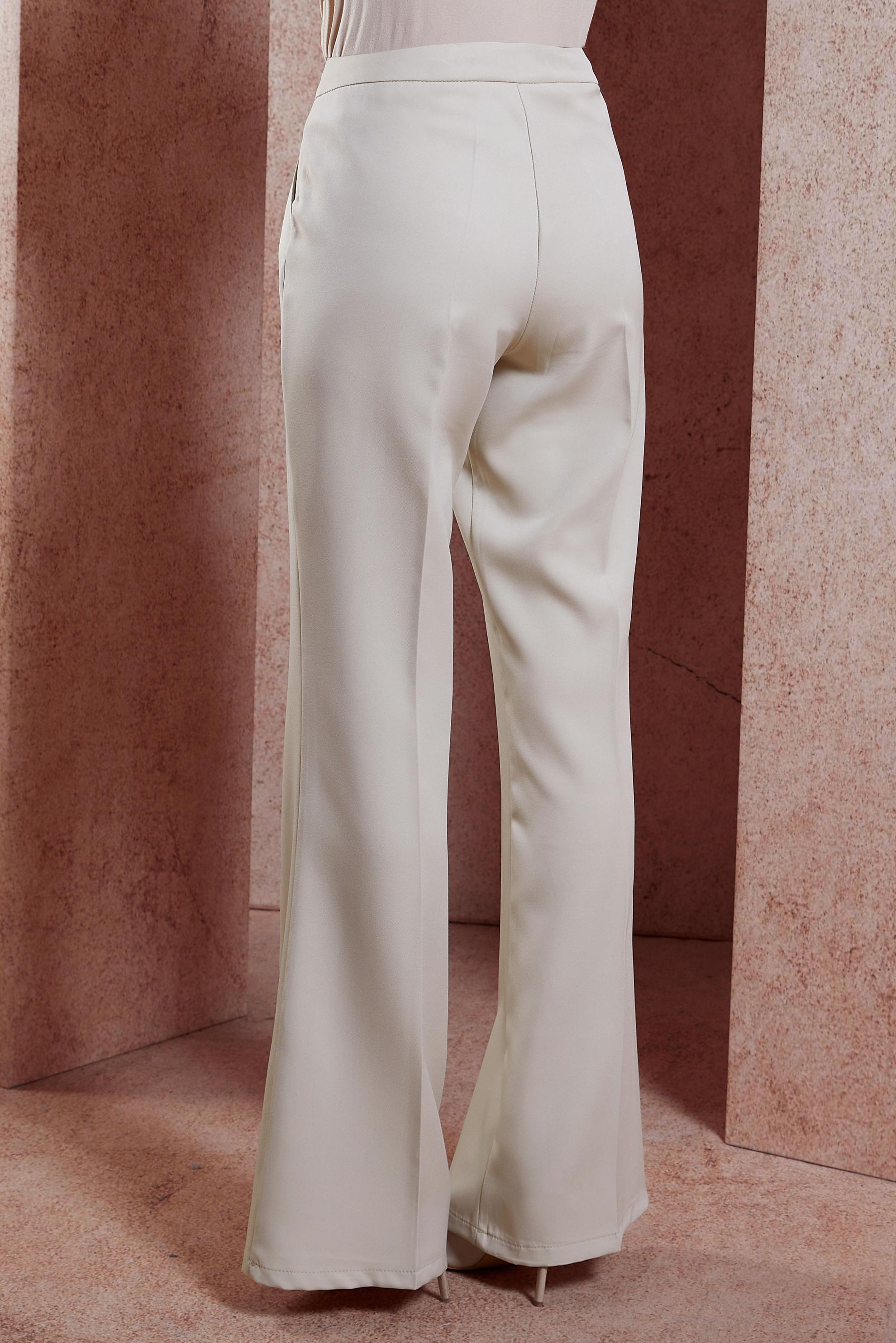 Tesettür giyim BEJ İSPANYOL PAÇA PANTOLON 70718