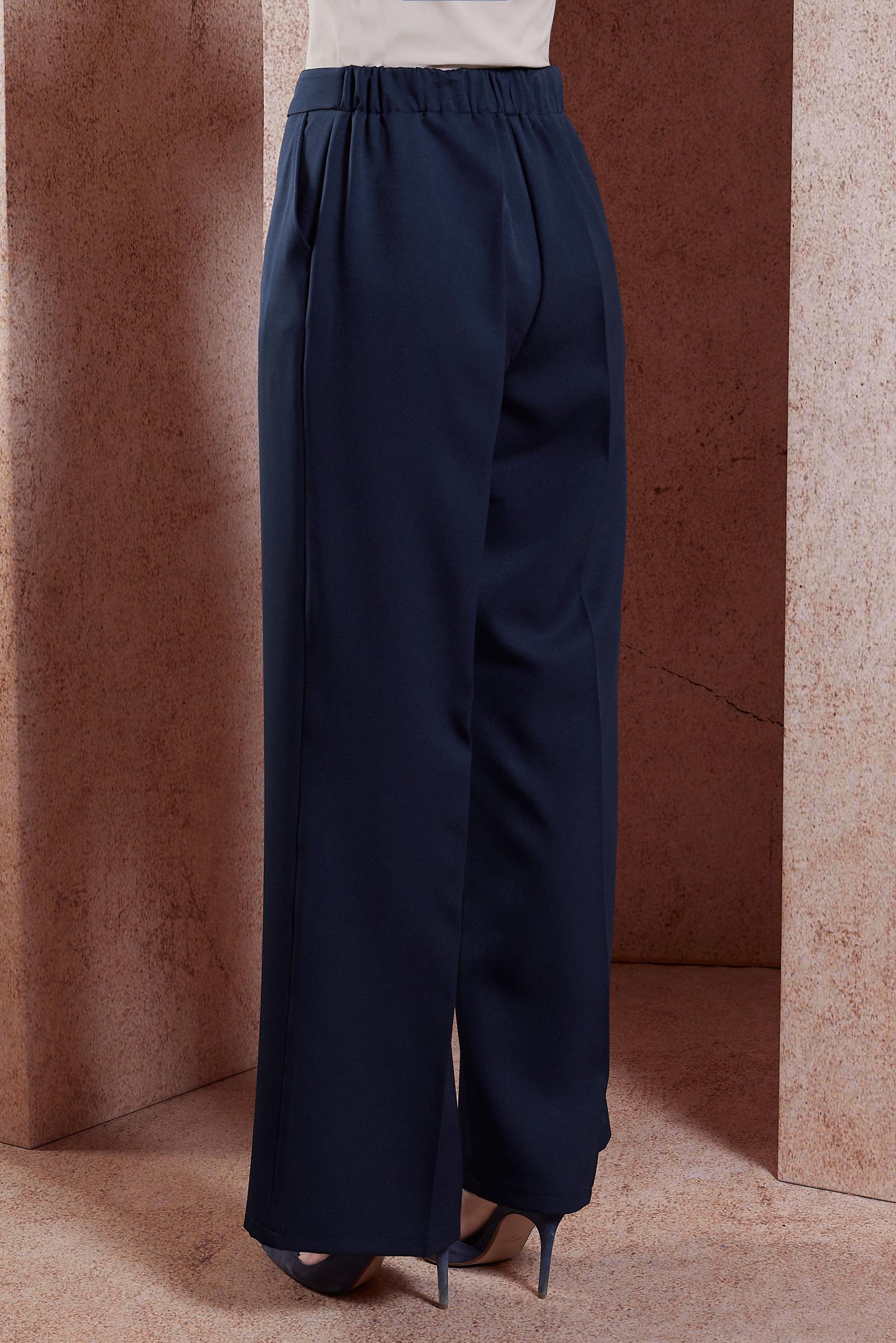 Tesettür giyim LACİVERT GENİŞ PAÇA PANTOLON 70719