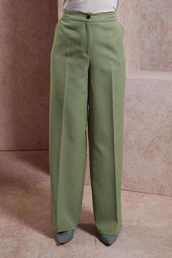 Tesettür giyim  GENİŞ PAÇA PANTOLON 70719 - ALVİNA