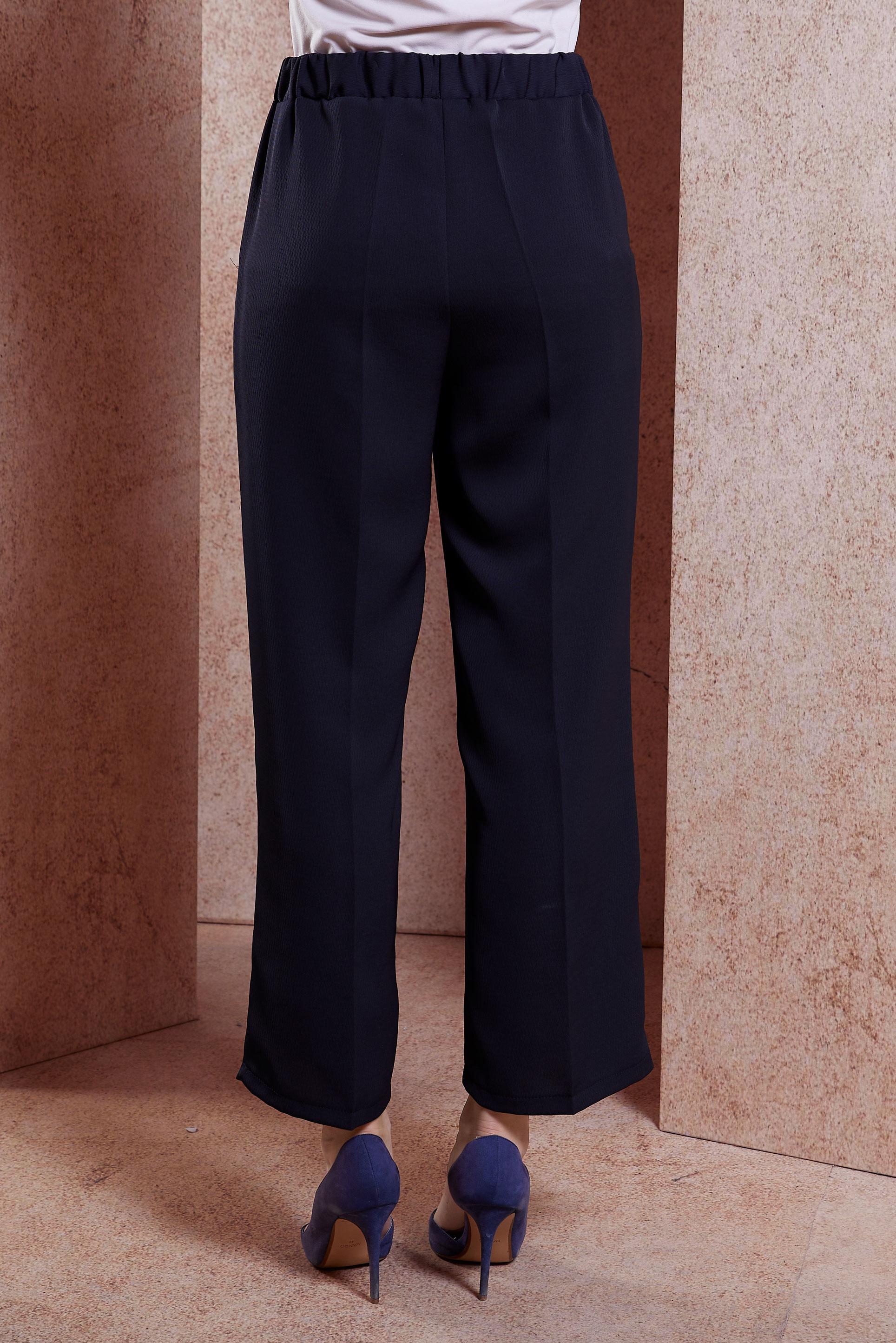 Tesettür giyim LACİVERT BELİ LASTİKLİ PANTOLON 70720