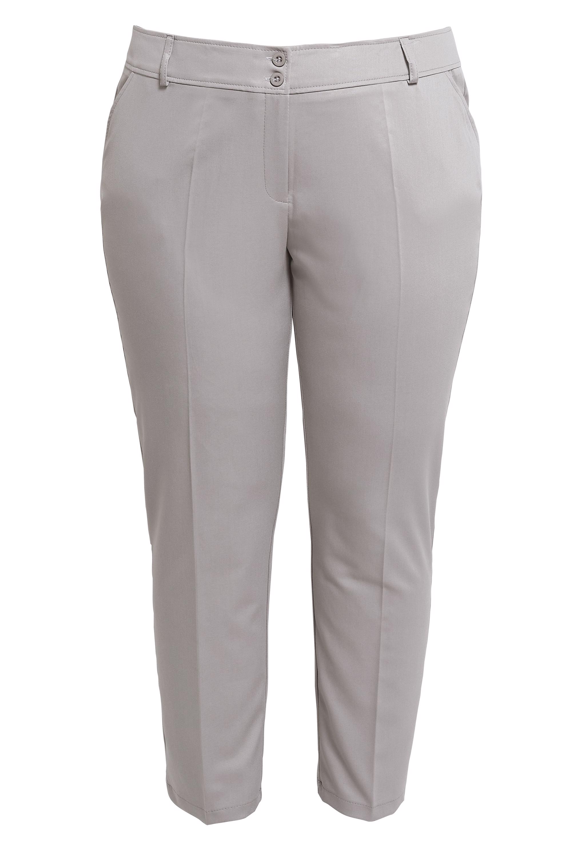 Vêtements hijab BEIGE PANTALON COUPE DROITE GRANDE TAILLE 70723