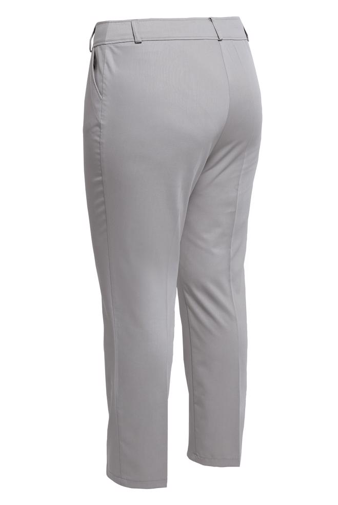 Tesettür giyim BEJ BÜYÜK BEDEN BORU PAÇA PANTOLON 70723 - ALVİNA