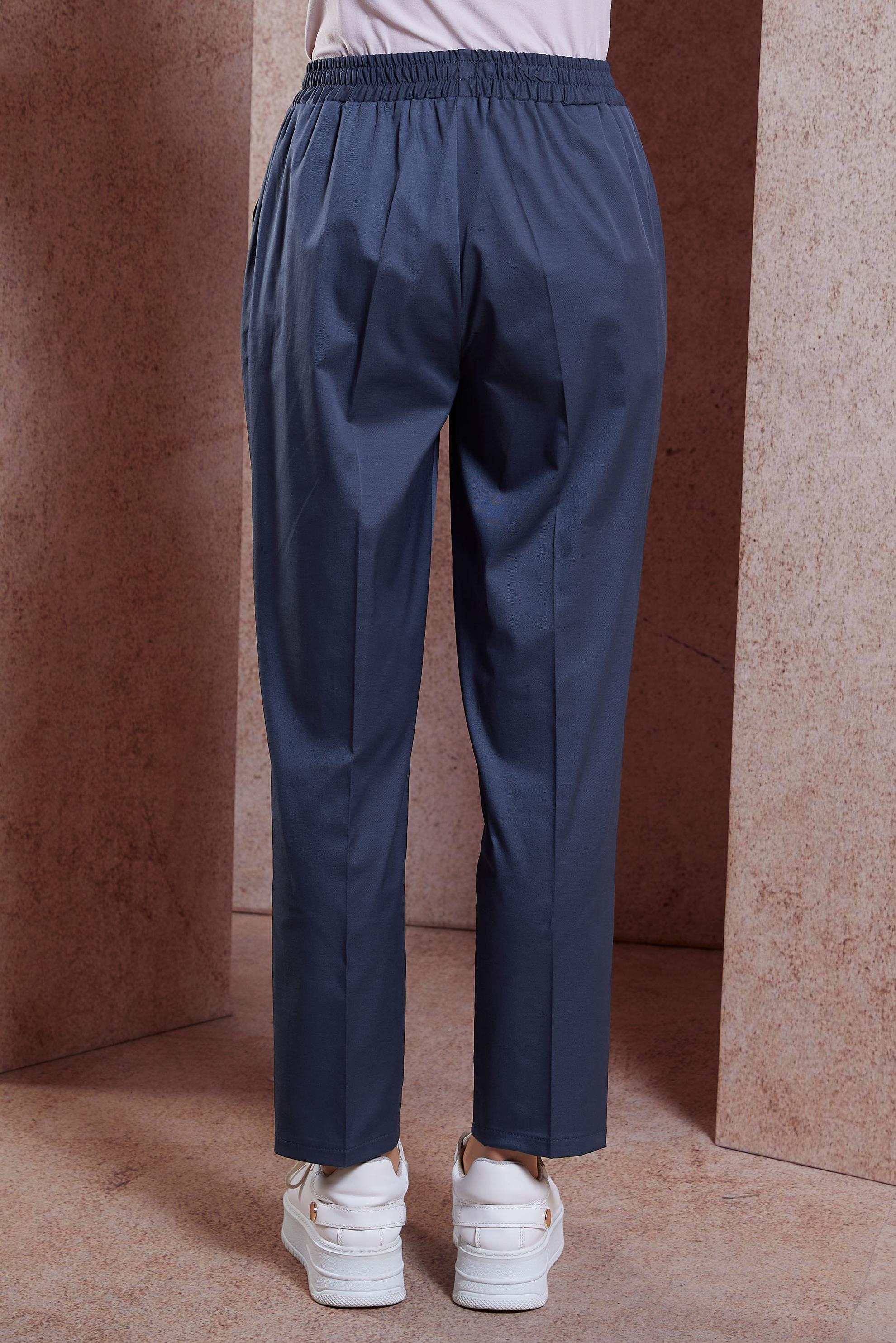 Tesettür giyim LACİVERT BELİ LASTİKLİ PANTOLON 70724