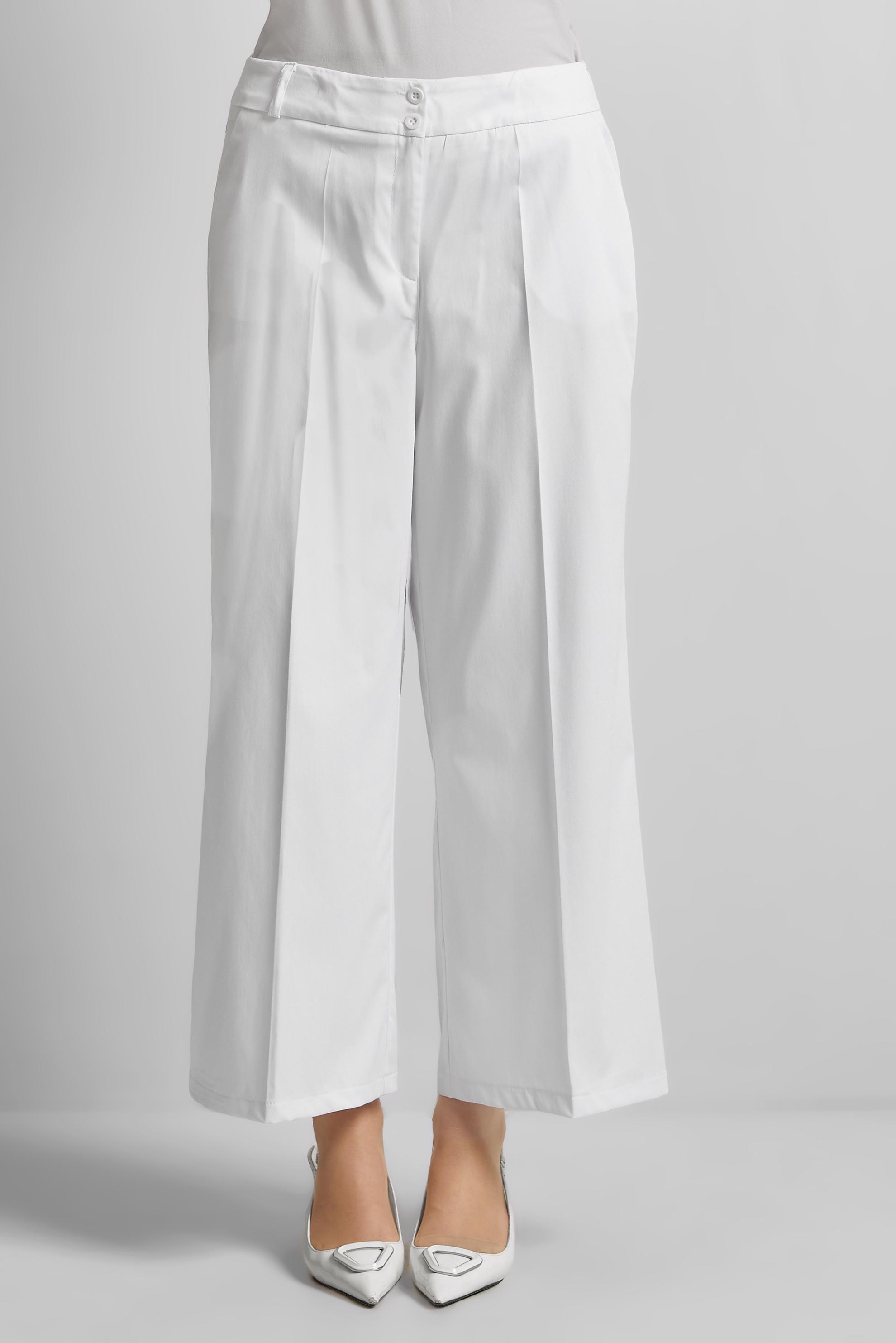 Tesettür giyim BEYAZ GENİŞ PAÇA PANTOLON 70725